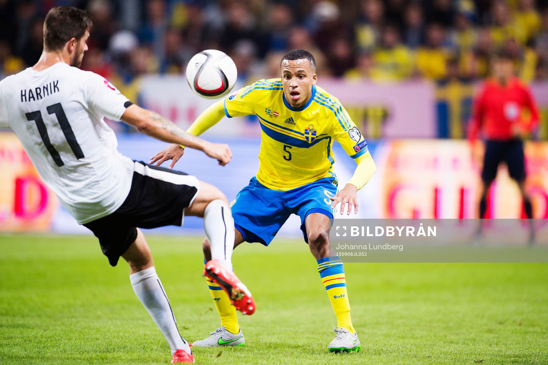 Österrikes Marek Harnik och Sveriges Martin Olsson