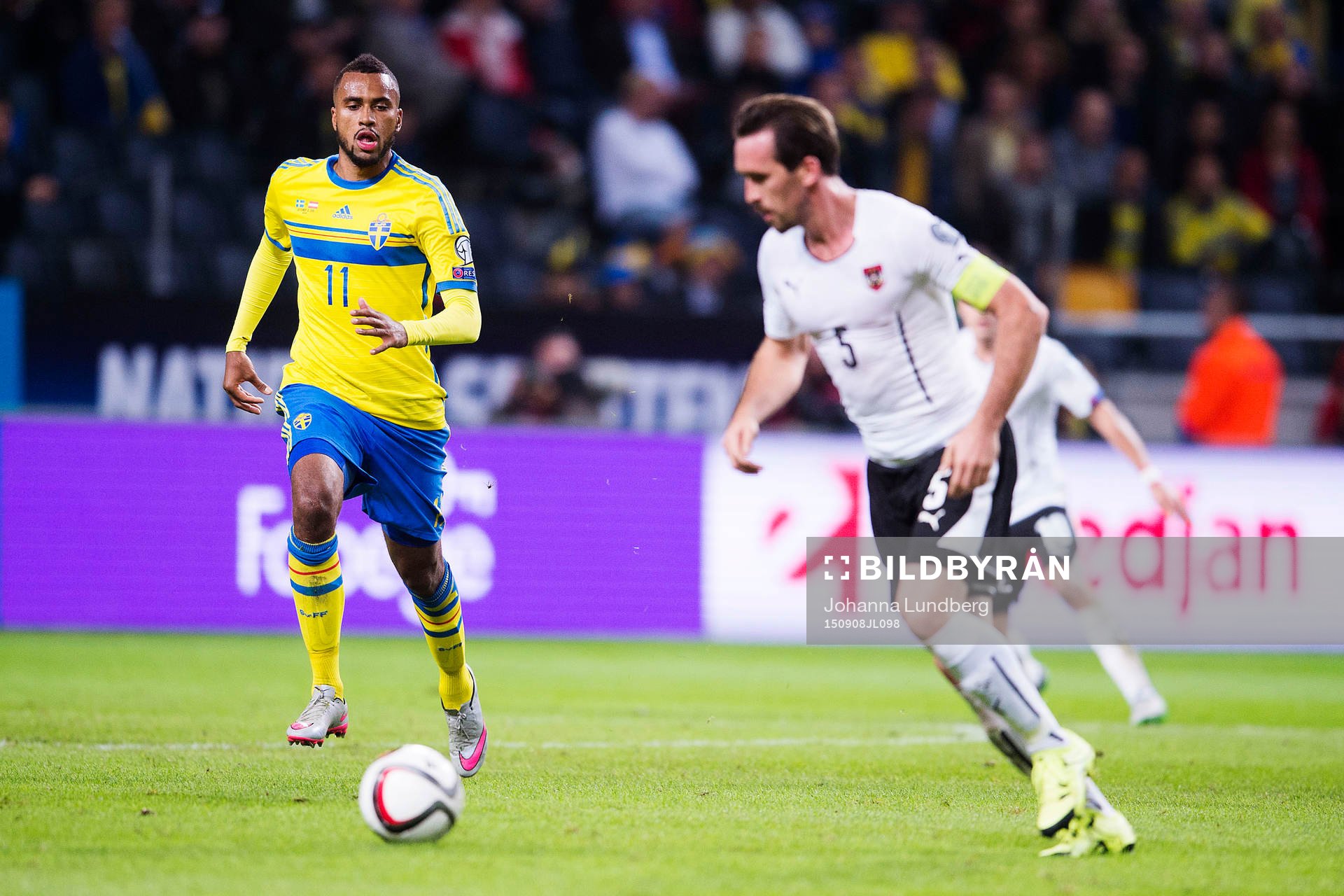 Sveriges Isaac Kiese Thelin