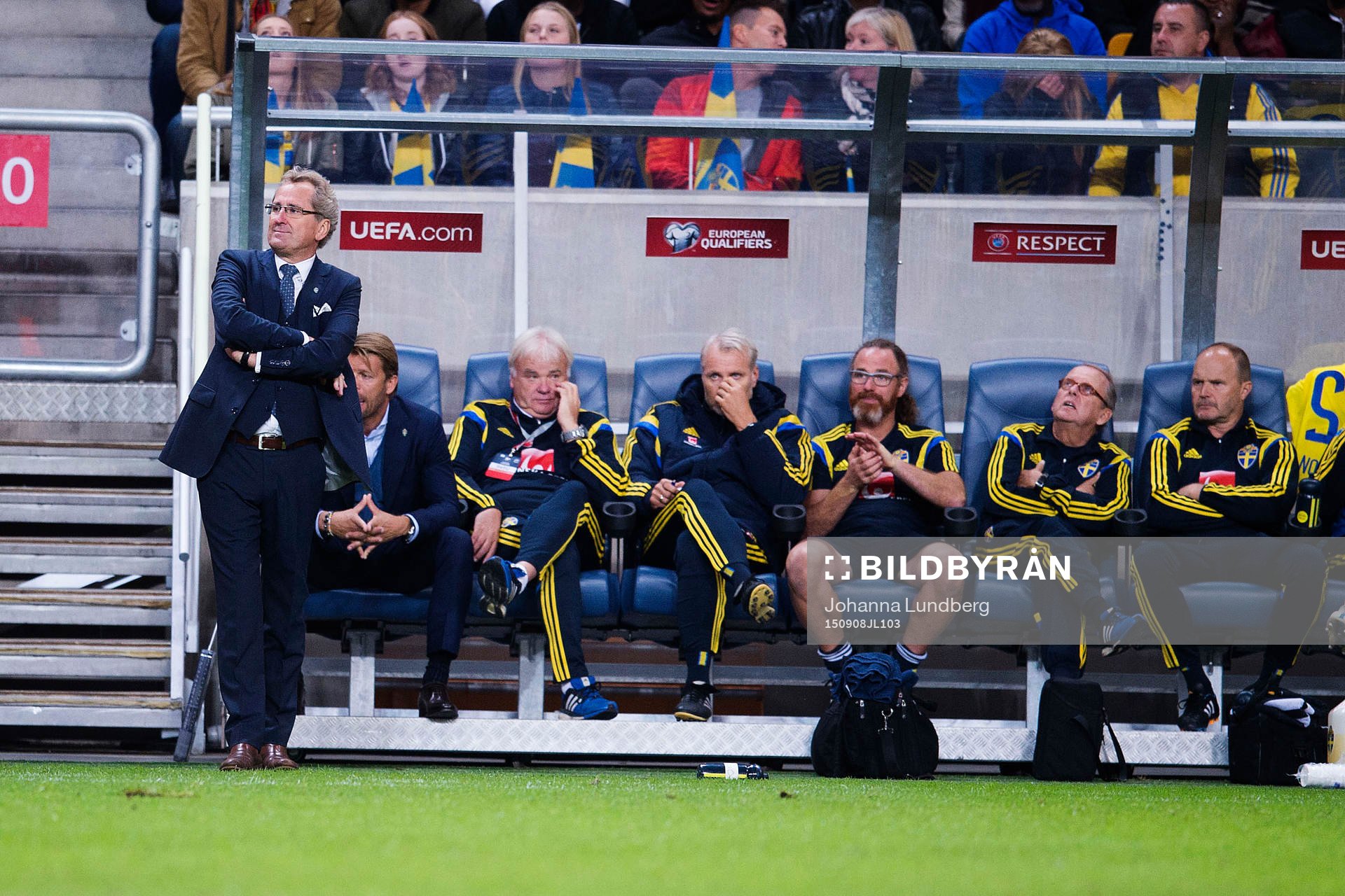 Sveriges förbundskapten Erik Hamrén