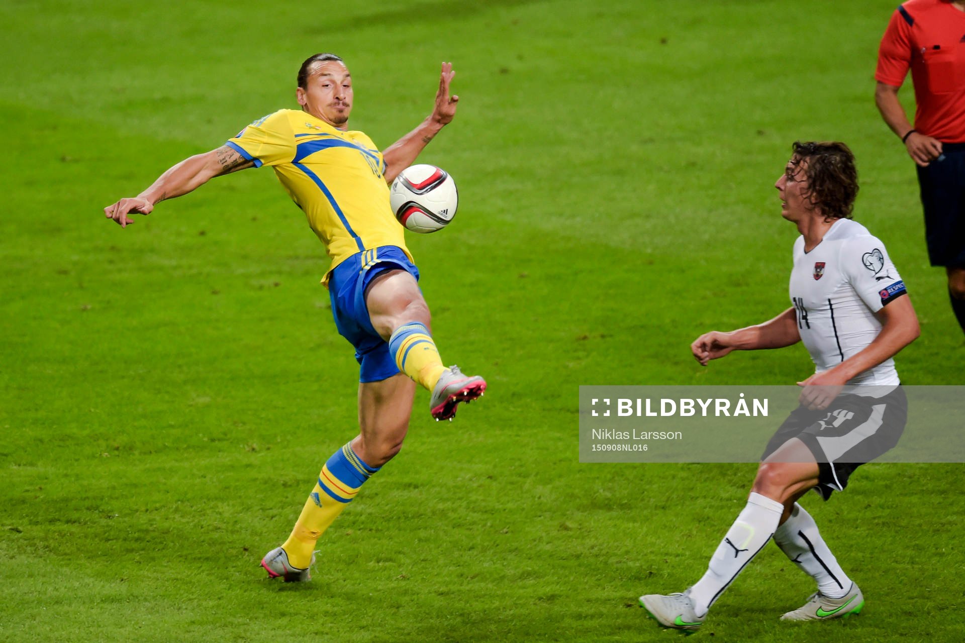 Sveriges Zlatan Ibrahimovic