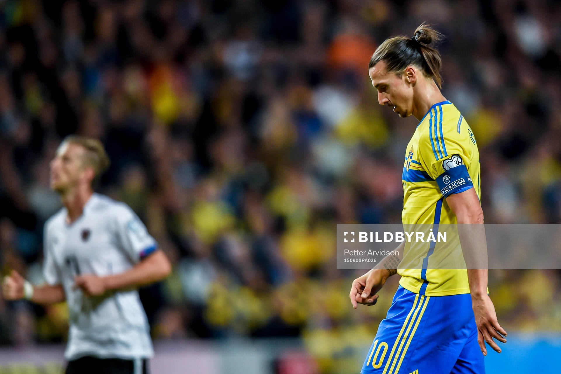 Sveriges Zlatan Ibrahimovic deppar