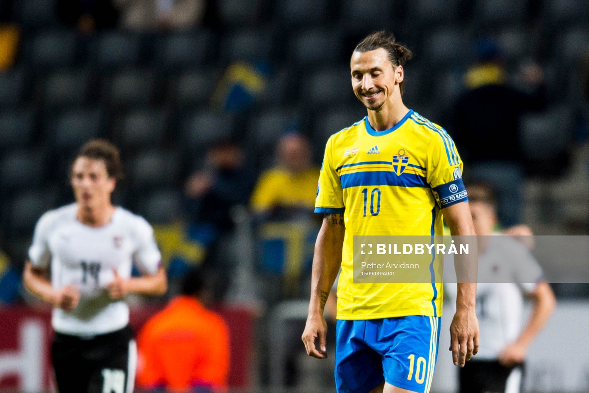 Sveriges Zlatan Ibrahimovic deppar