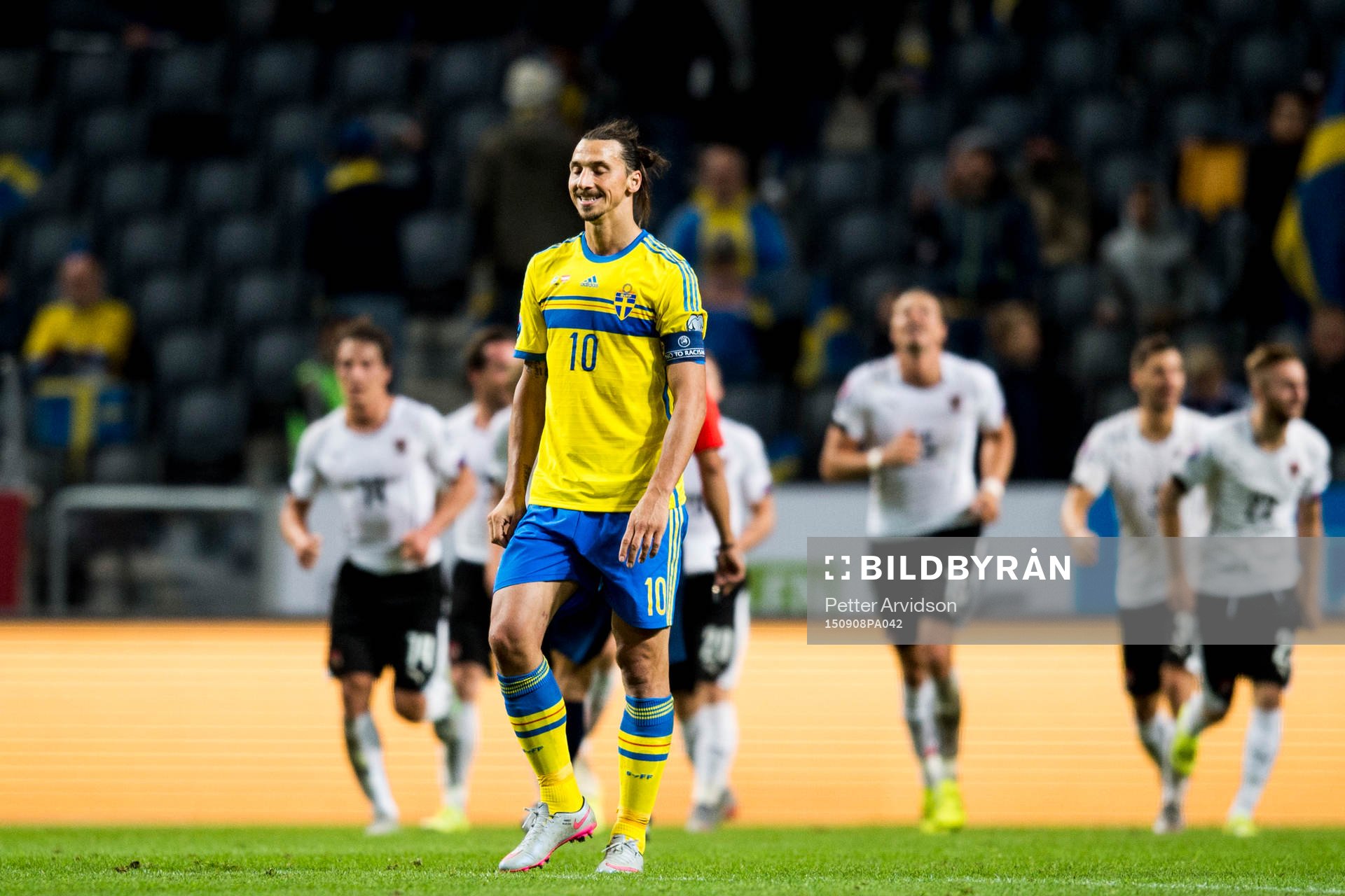 Sveriges Zlatan Ibrahimovic deppar