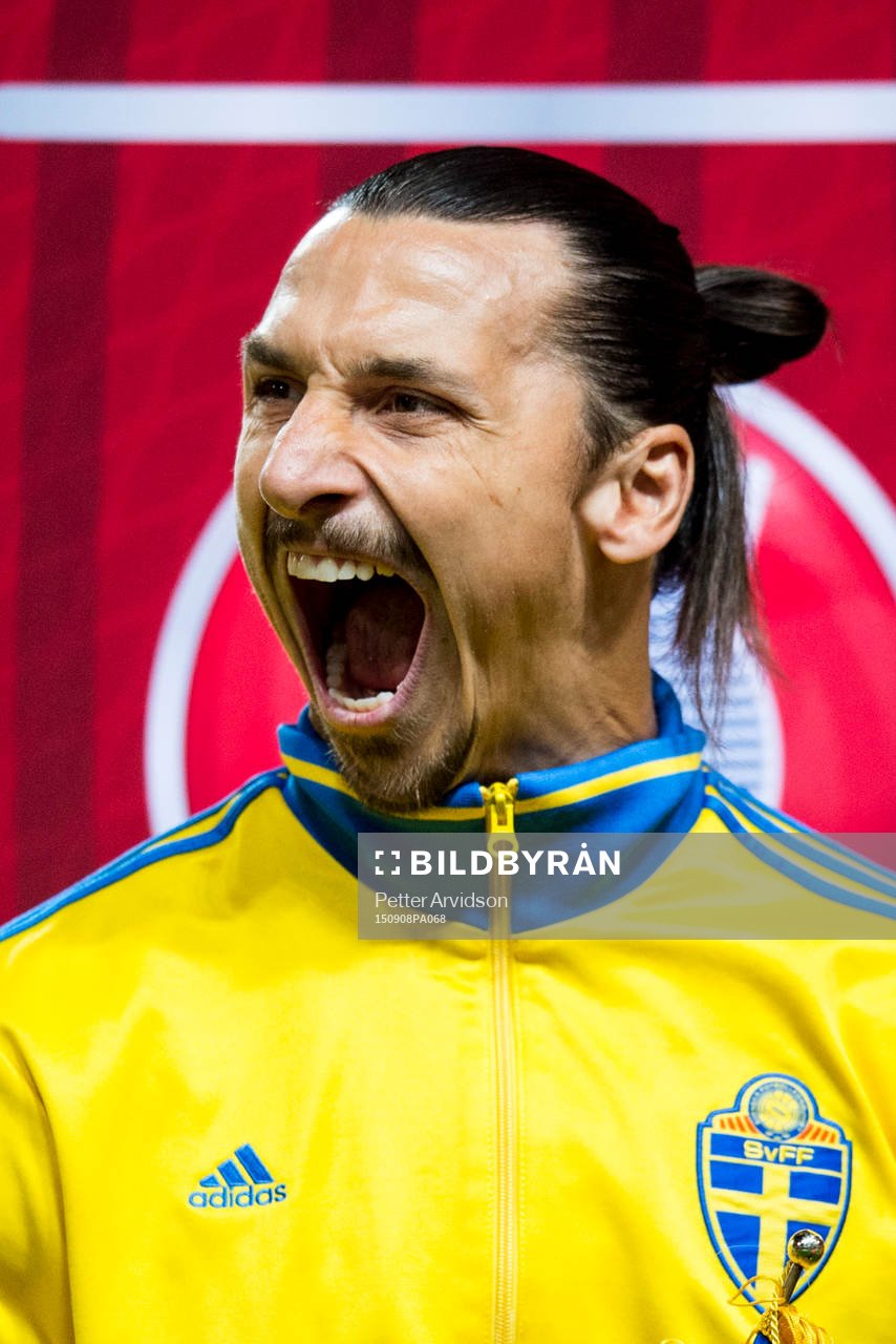 Sveriges Zlatan Ibrahimovic