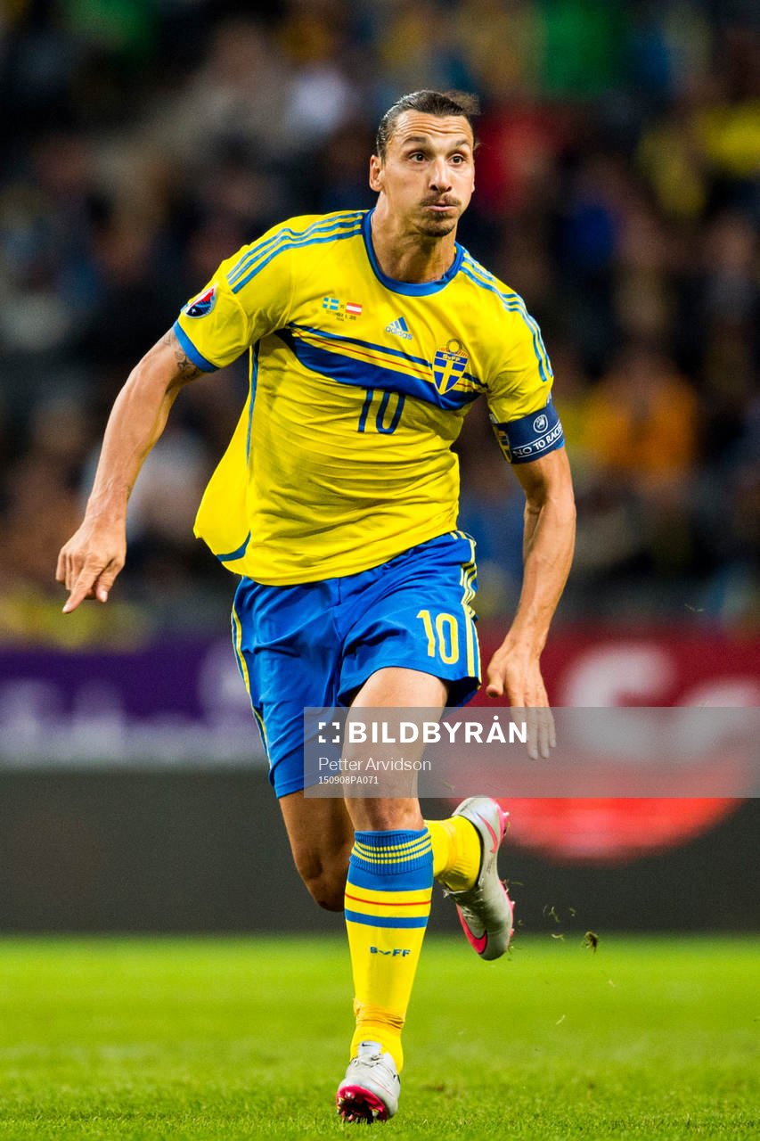 Sveriges Zlatan Ibrahimovic
