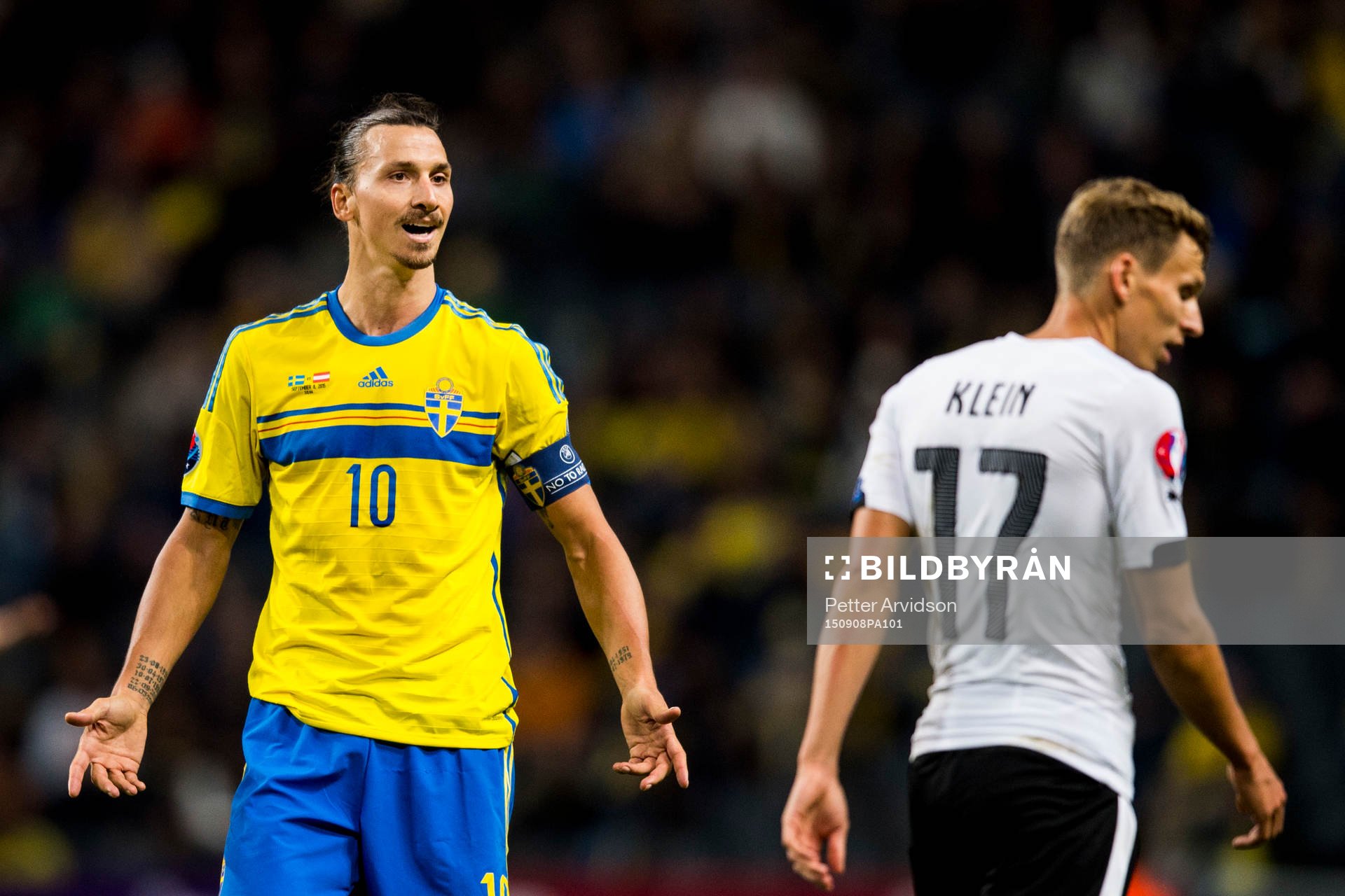 Sveriges Zlatan Ibrahimovic