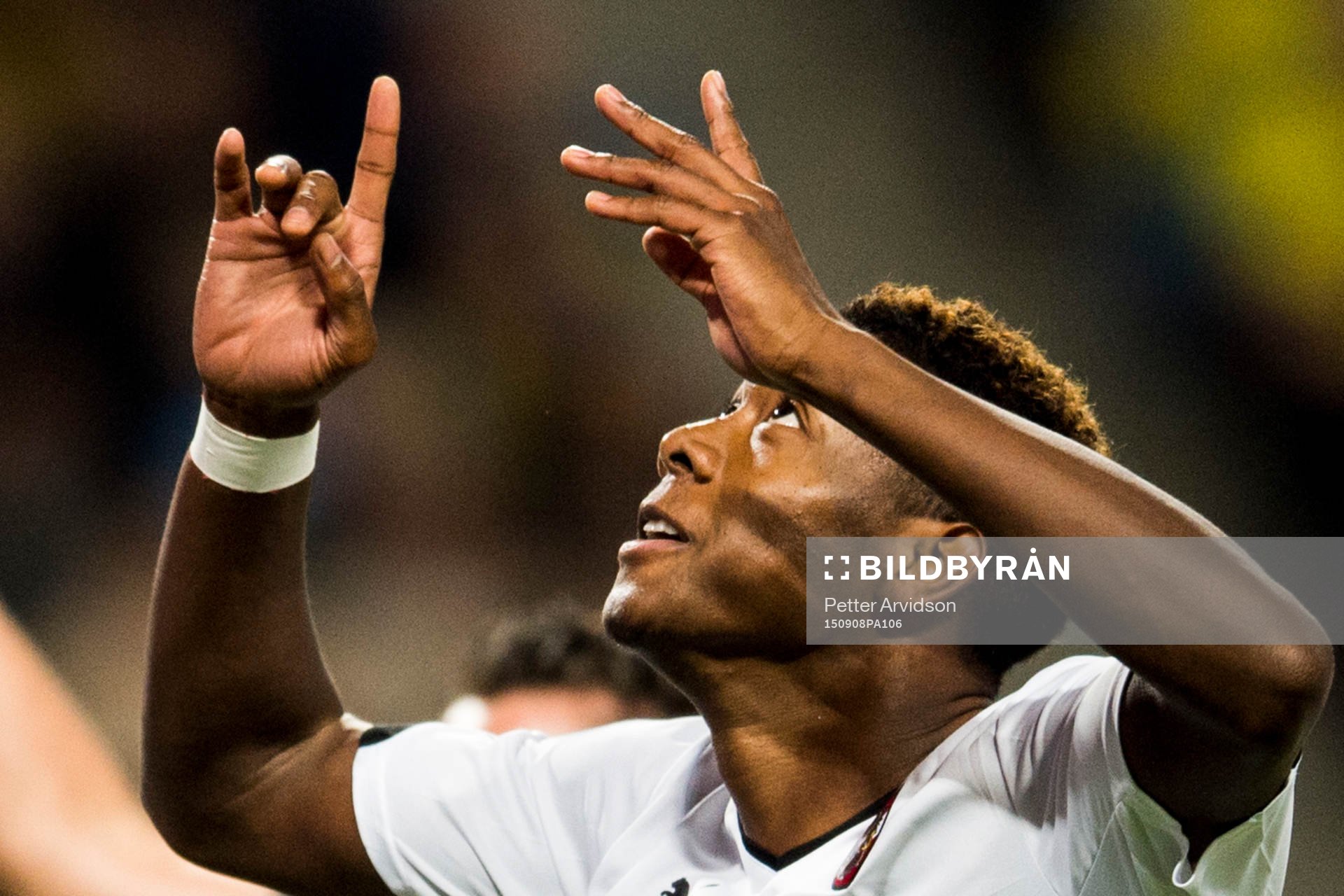 Österrikes David Alaba jublar
