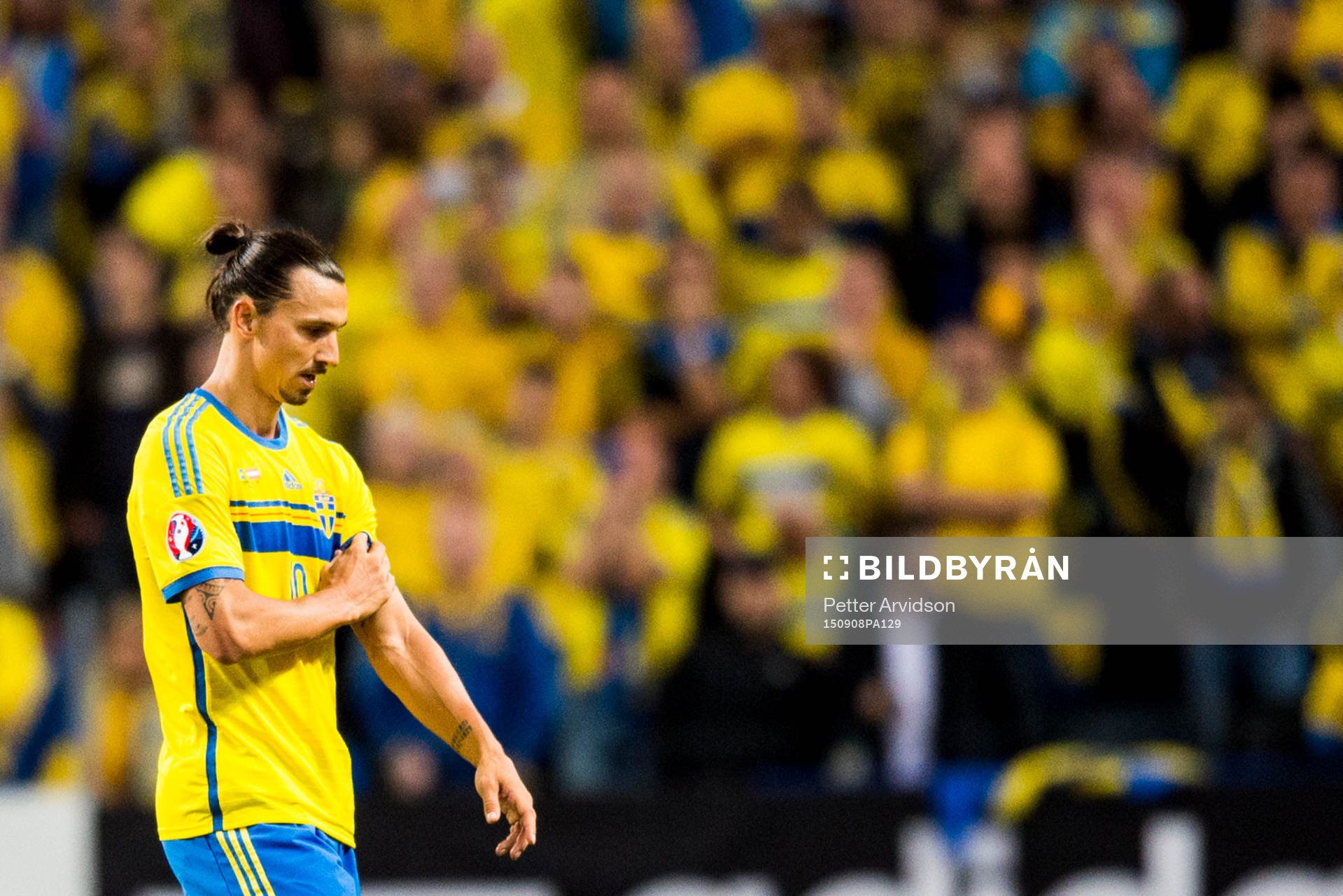 Sveriges Zlatan Ibrahimovic deppar