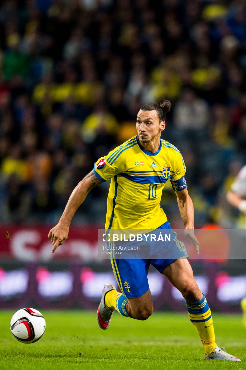 Sveriges Zlatan Ibrahimovic