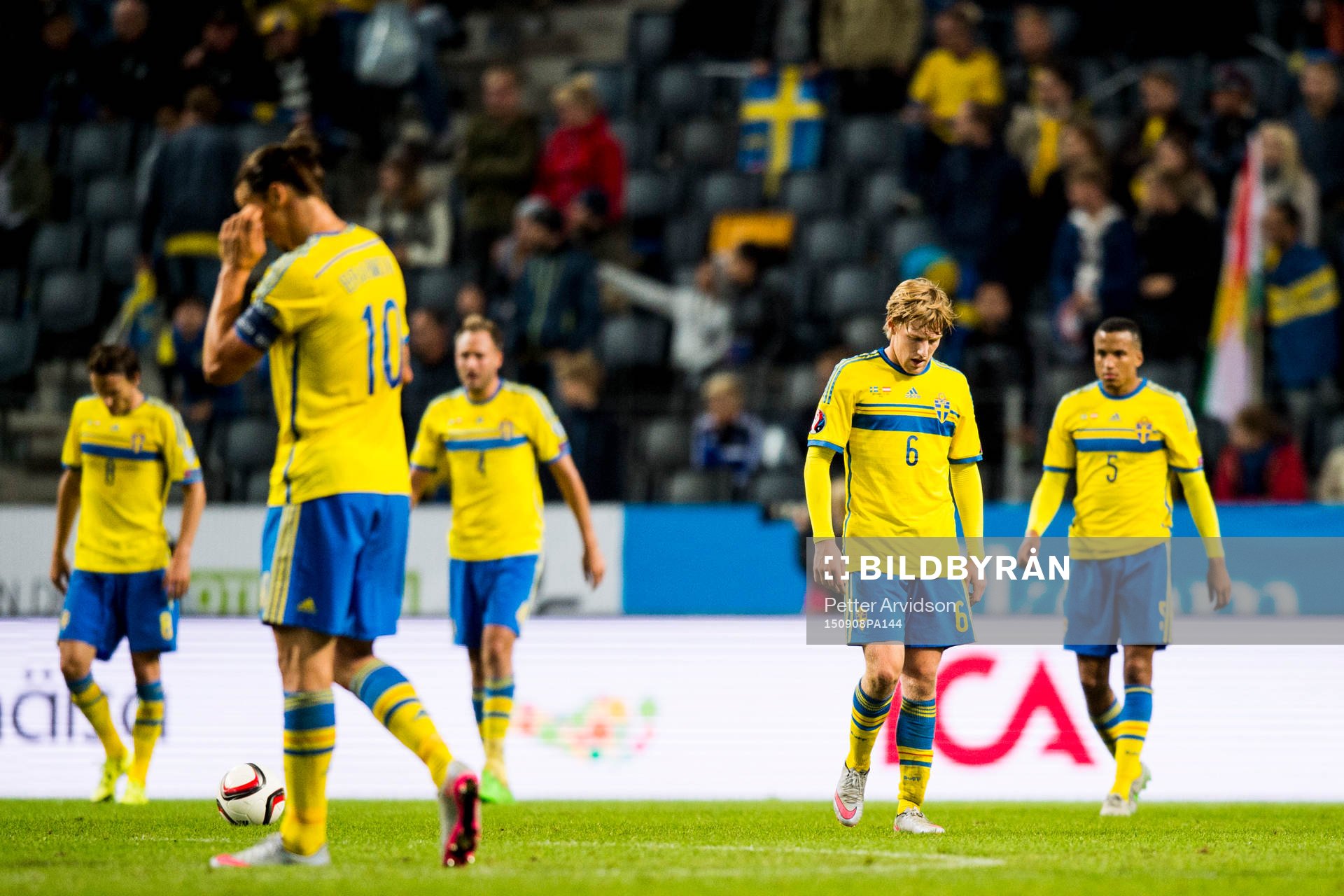 Sveriges Albin Ekdal, Zlatan Ibrahimovic, Andreas
