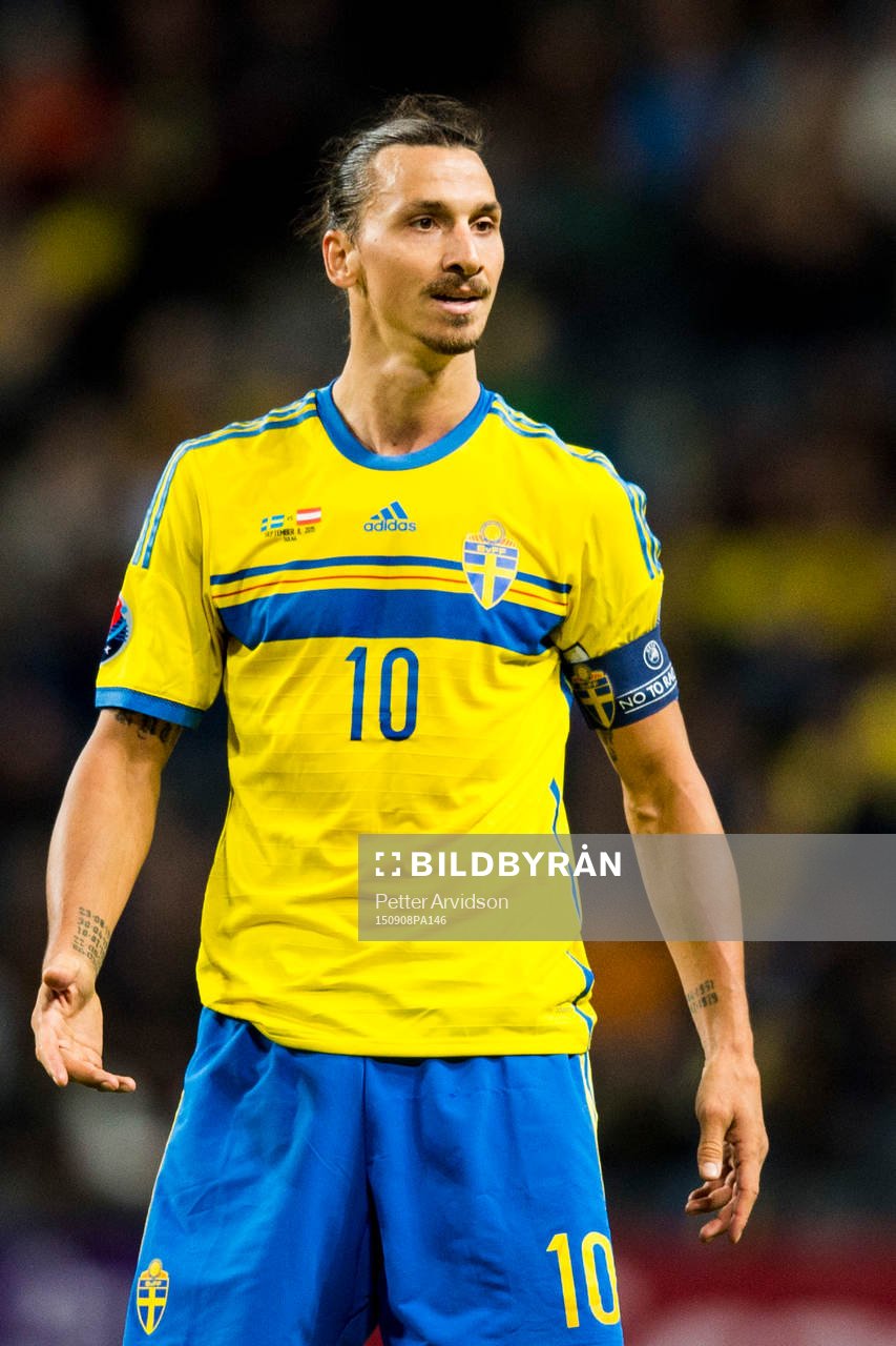 Sveriges Zlatan Ibrahimovic