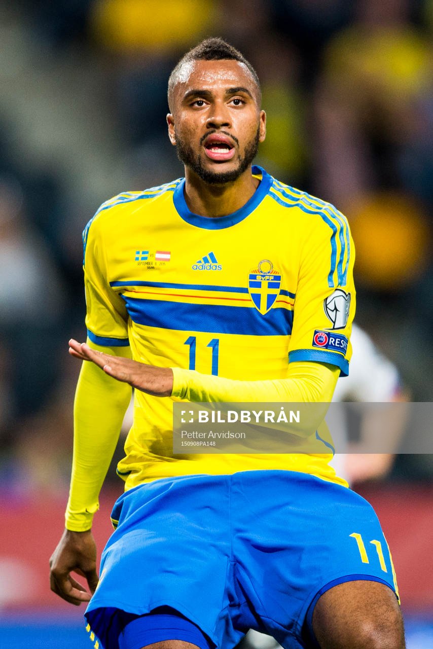 Sveriges Isaac Kiese Thelin