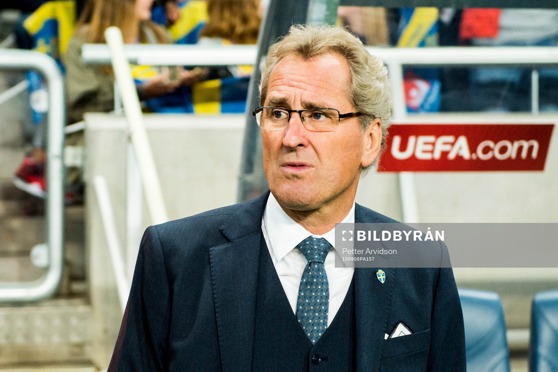 Sveriges förbundskapten Erik Hamrén