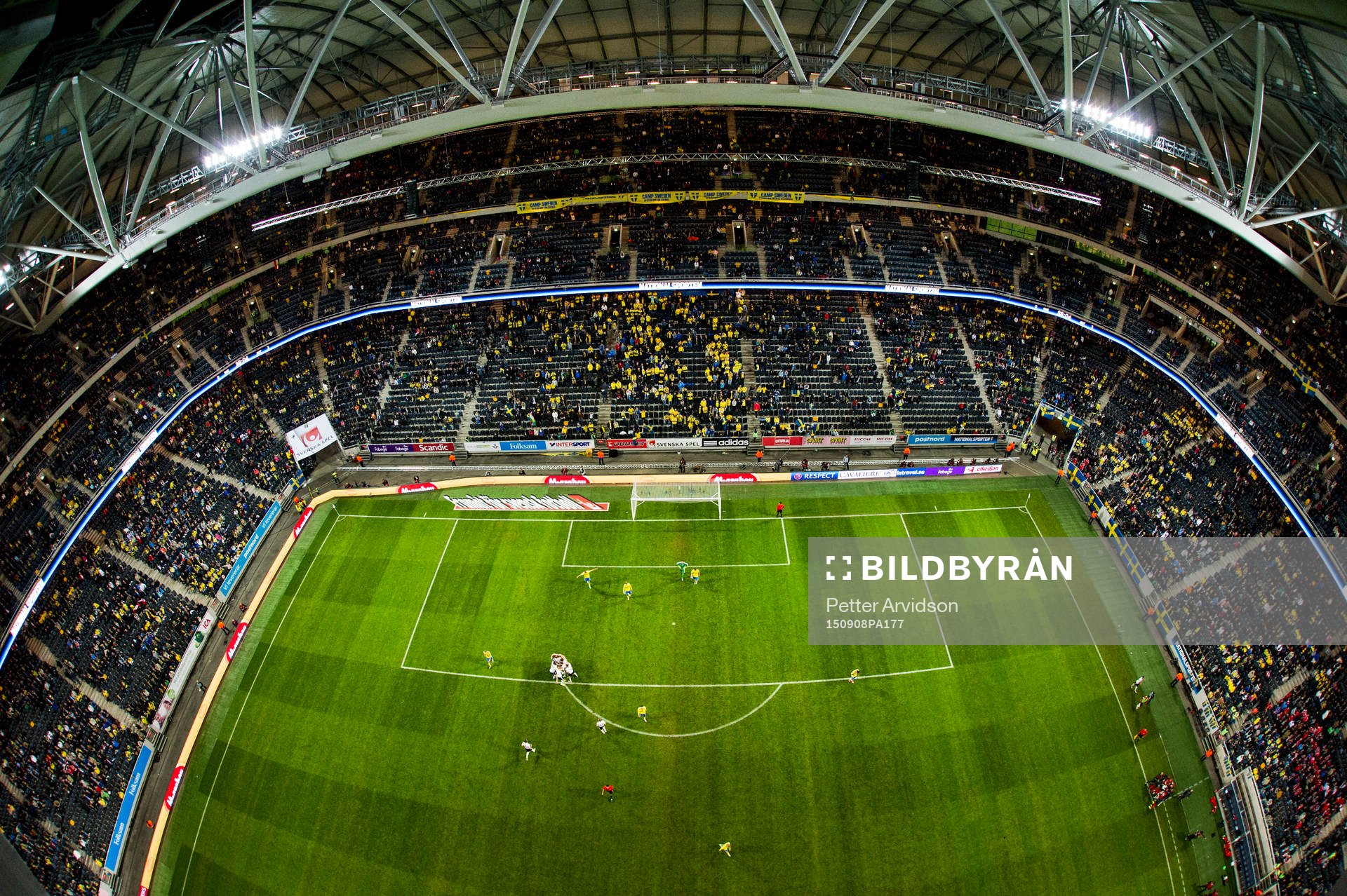 Österrikes spelare jublar