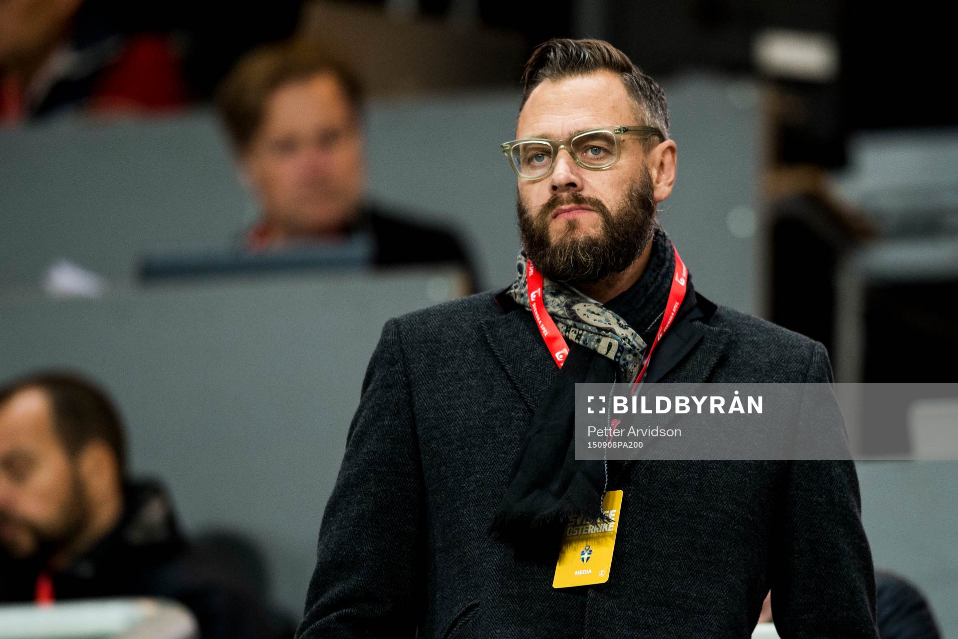 Olof Lundh, reporter för TV4 och Fotbollskanalen