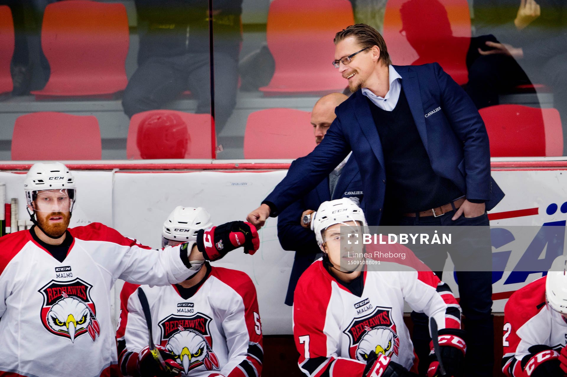 Malmö Redhawks assisterande tränare Björn Hellkvist