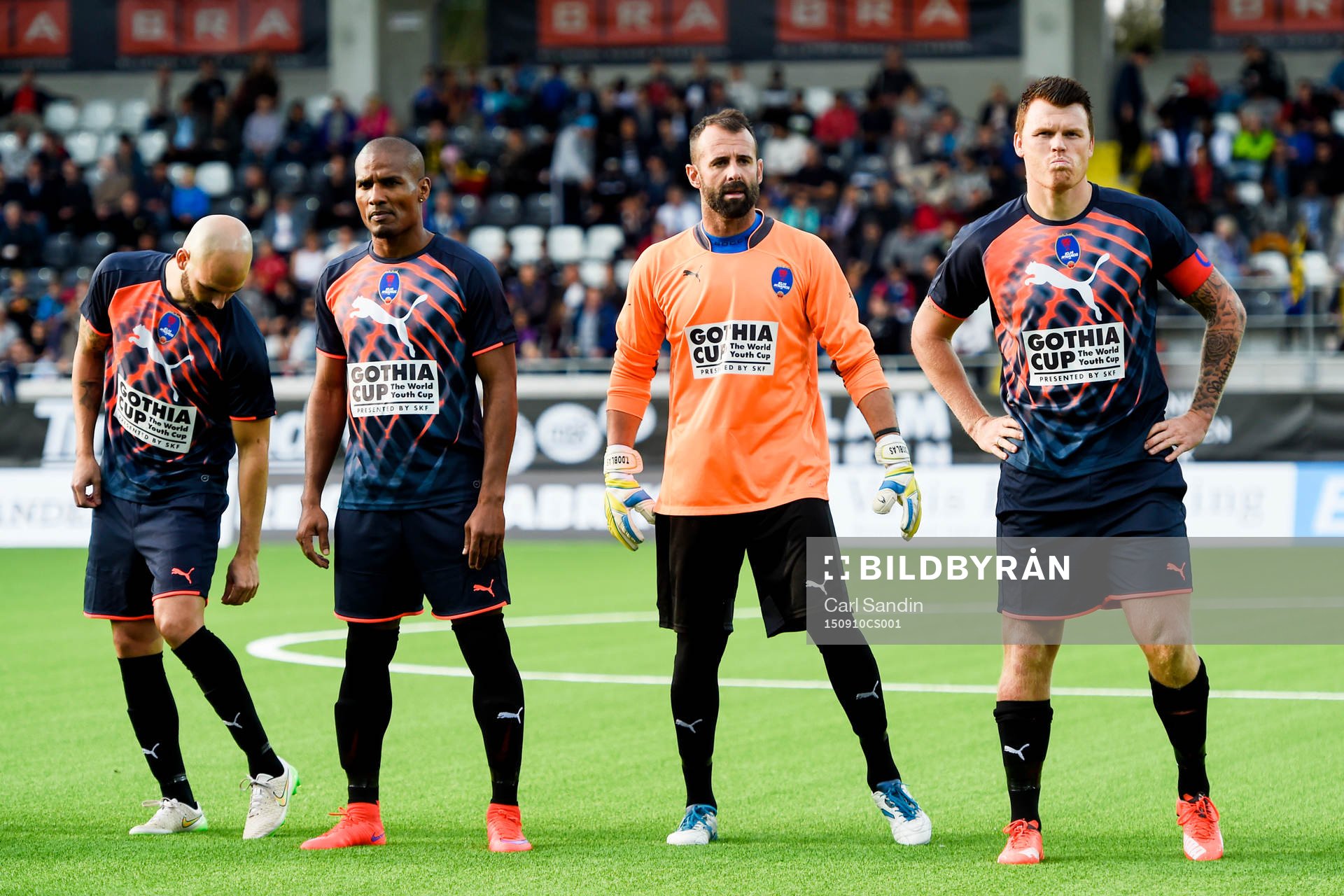 Delhi Dynamos Florent Malouda, målvakt Toni Doblas och