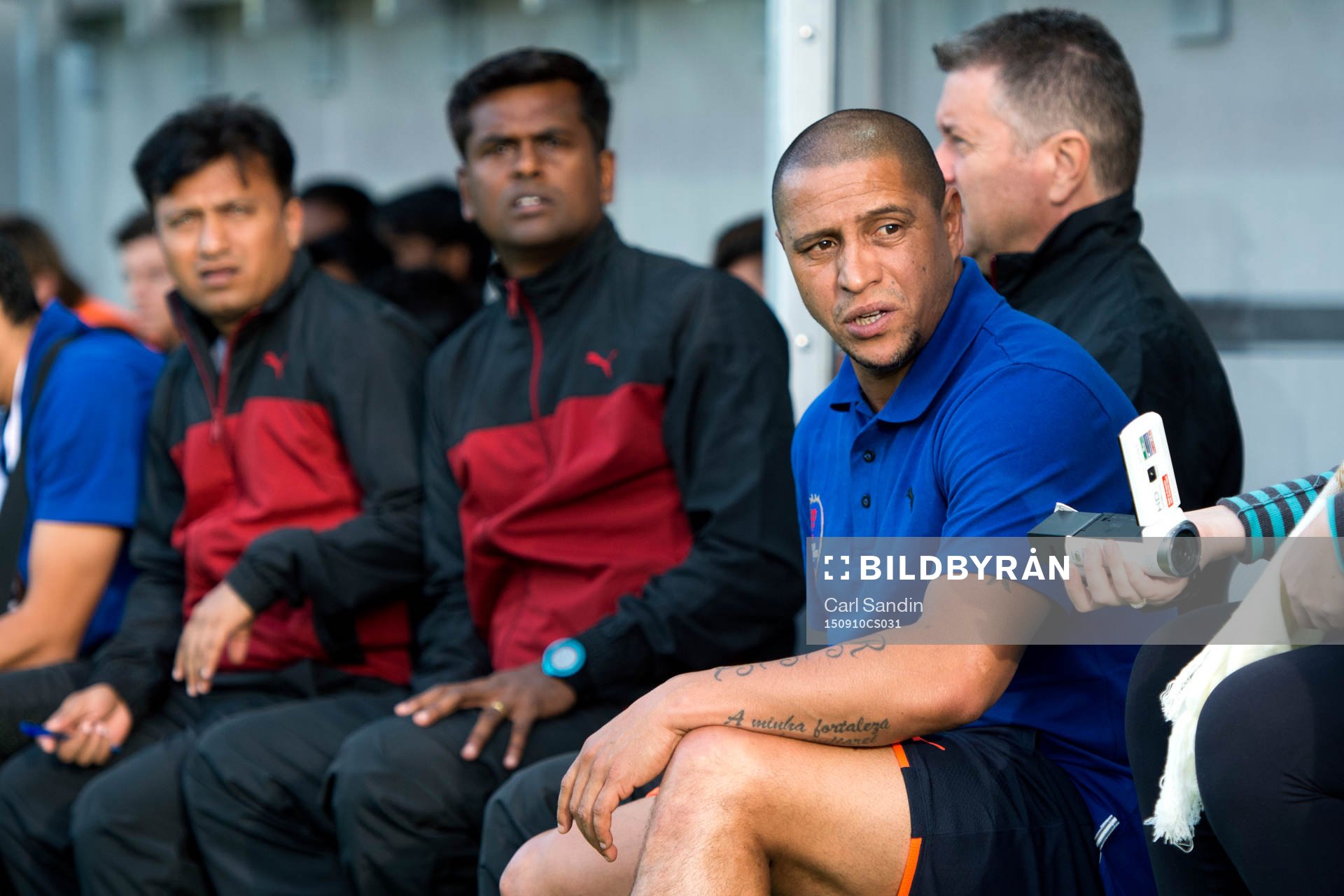 Delhi Dynamos tränare Roberto Carlos