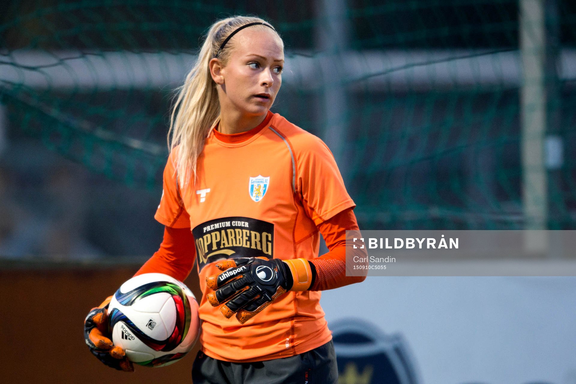 Göteborgs målvakt Fanny Lund