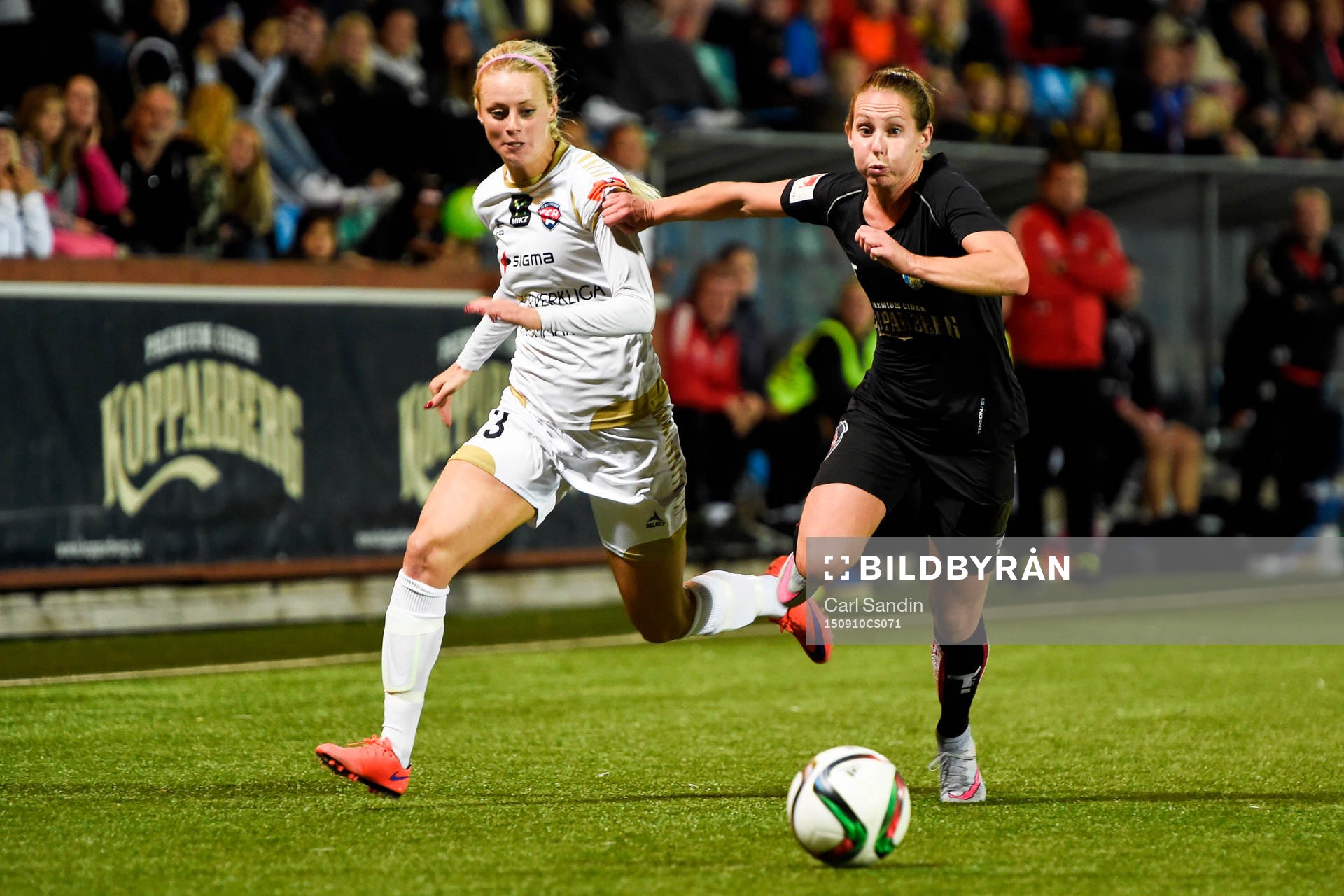 Rosengårds Amanda Ilestedt och Göteborgs Manon Melis