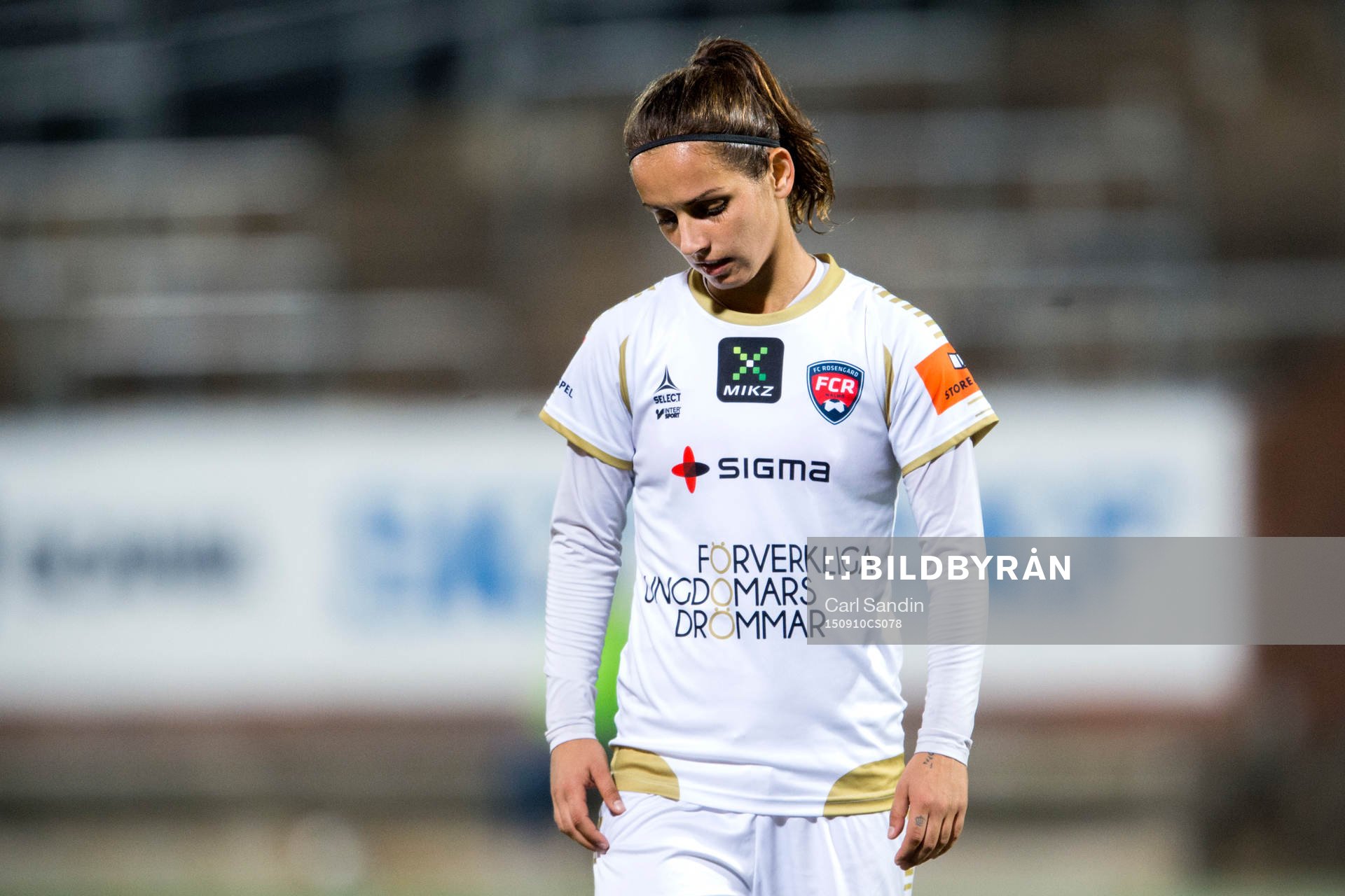 Rosengårds Natasa Andonova deppar