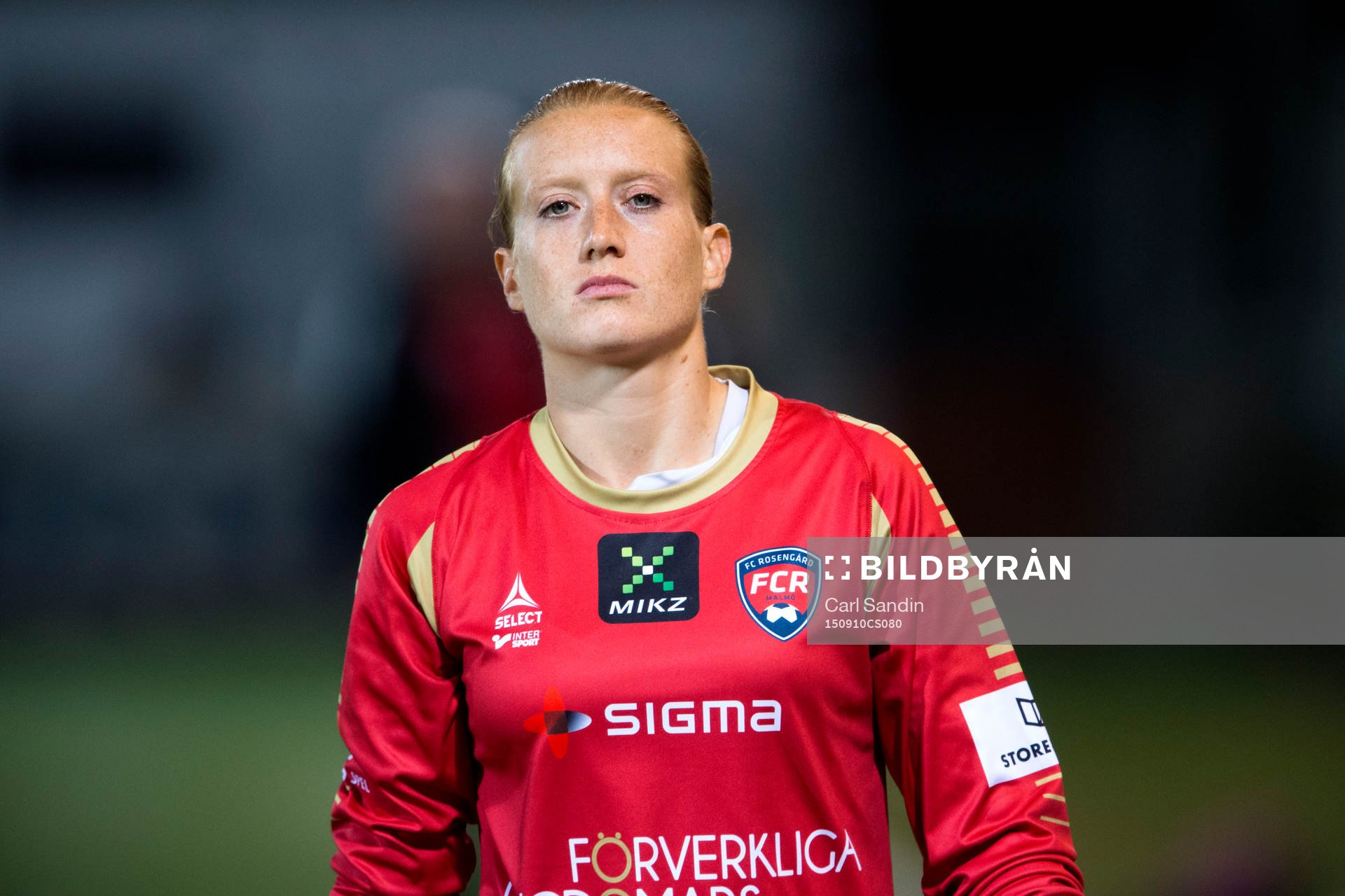 Rosengårds målvakt Kathrin Längert
