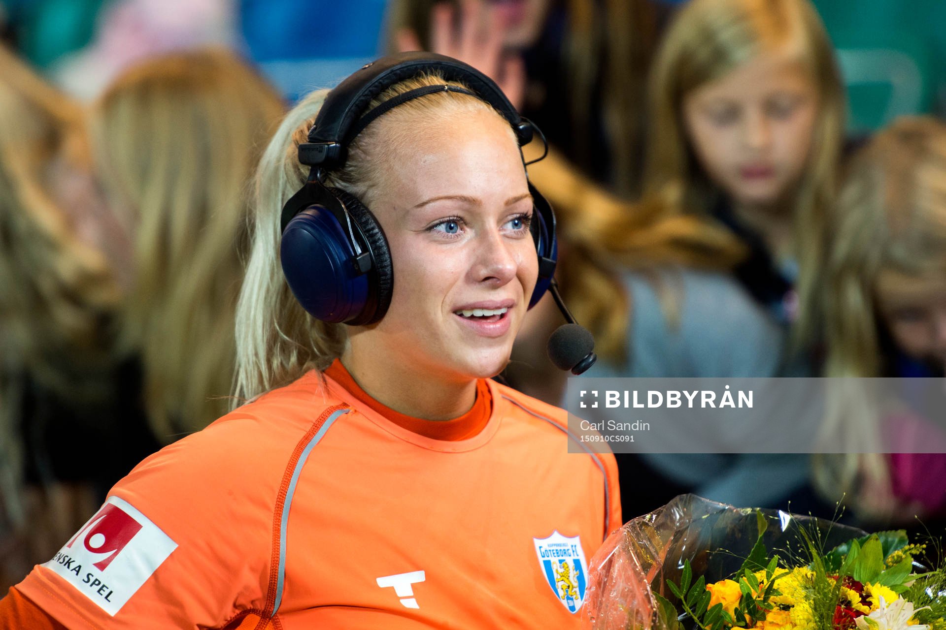 Göteborgs målvakt Fanny Lund