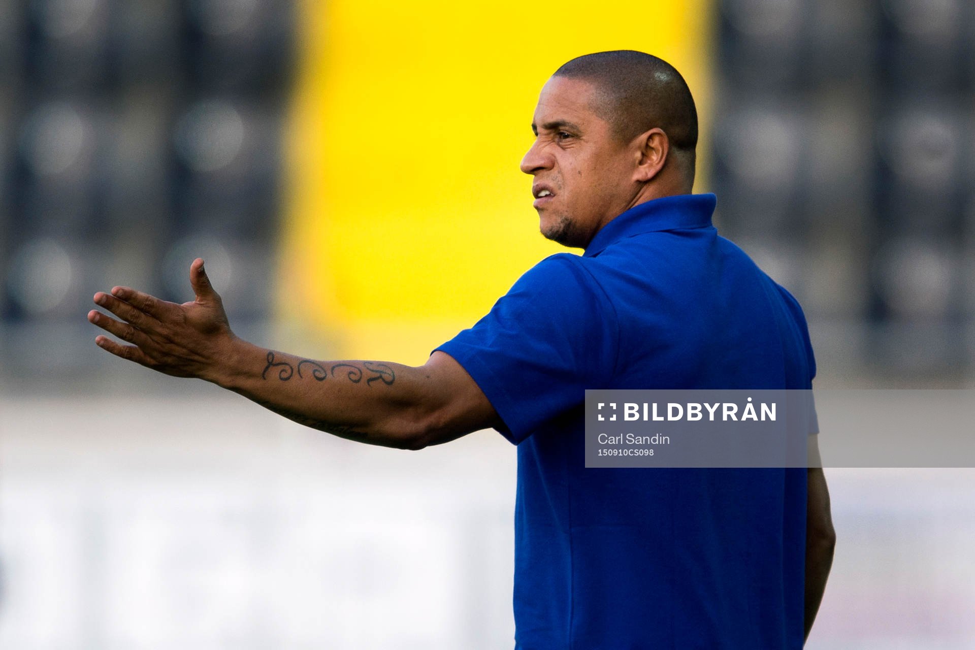 Delhi Dynamos tränare Roberto Carlos