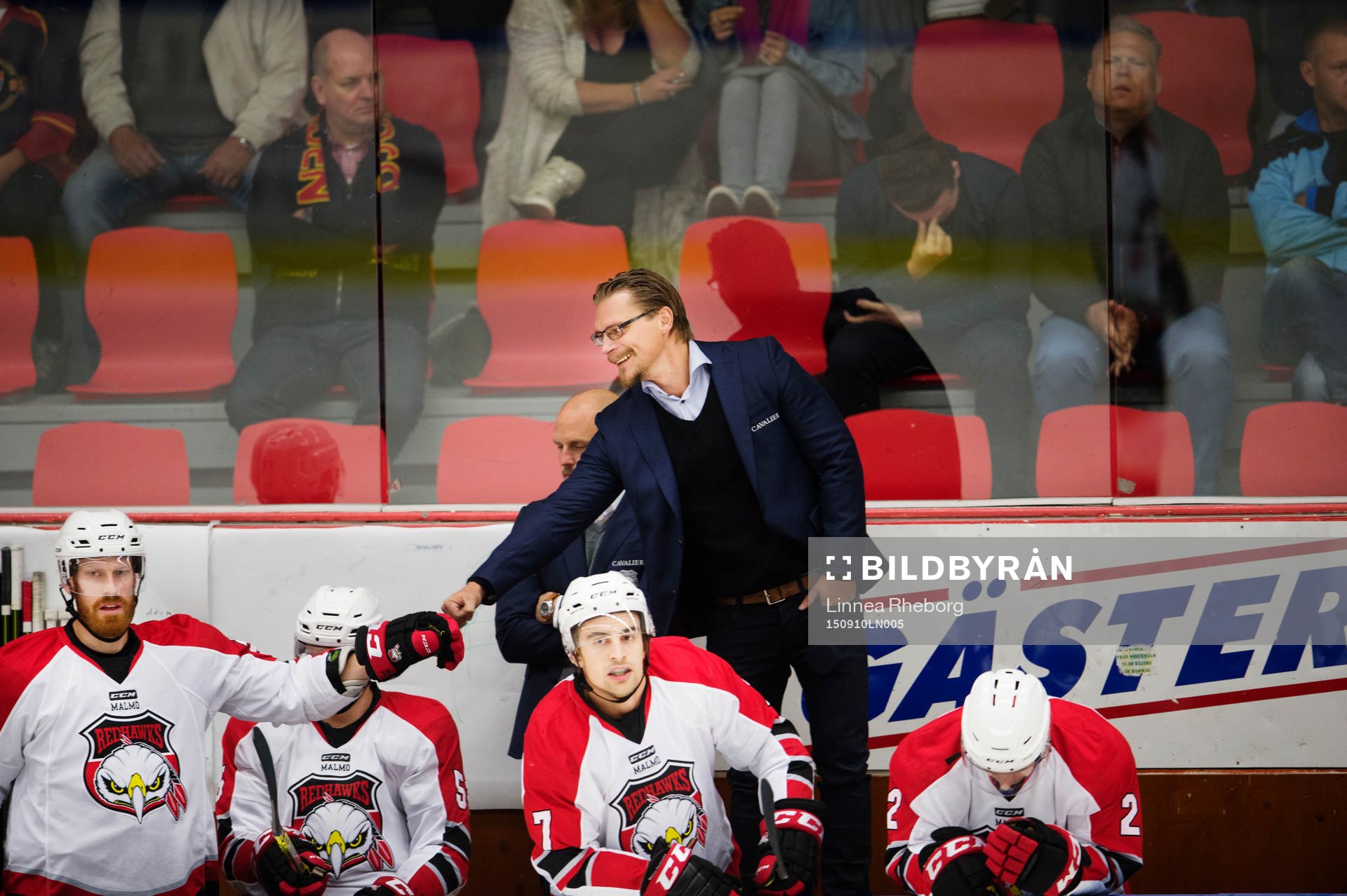 Malmö Redhawks assisterande tränare Björn Hellkvist
