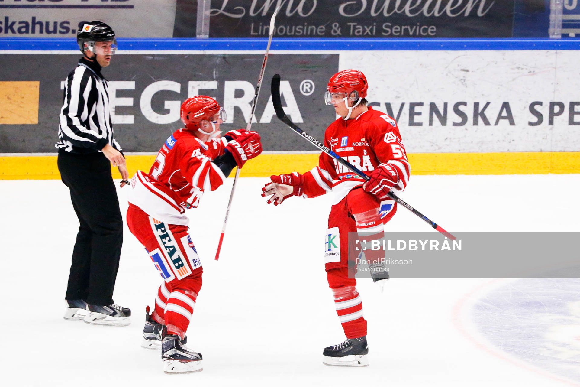 Timrås Marcus Bohman jublar