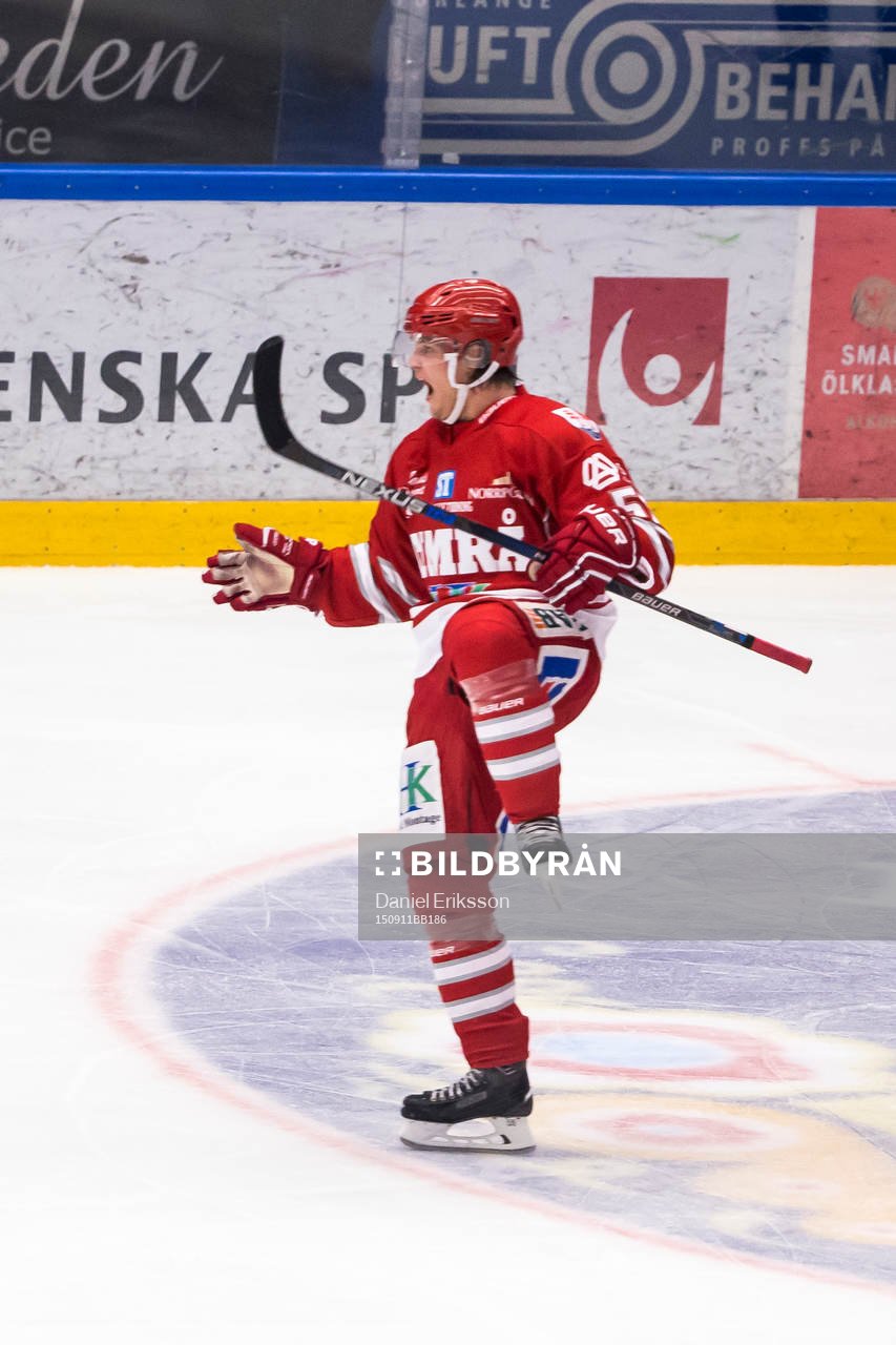 Timrås Marcus Bohman jublar
