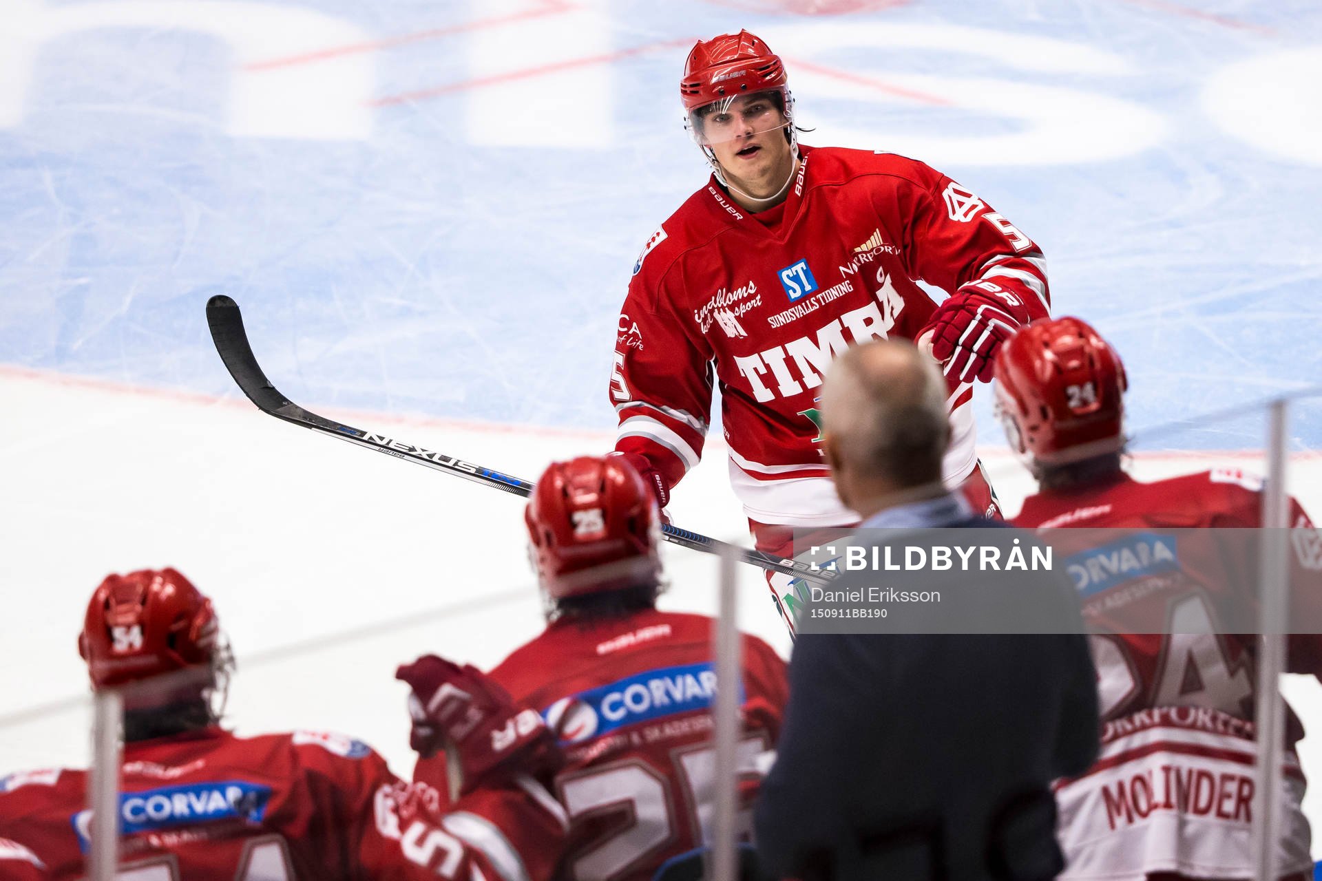 Timrås Marcus Bohman jublar