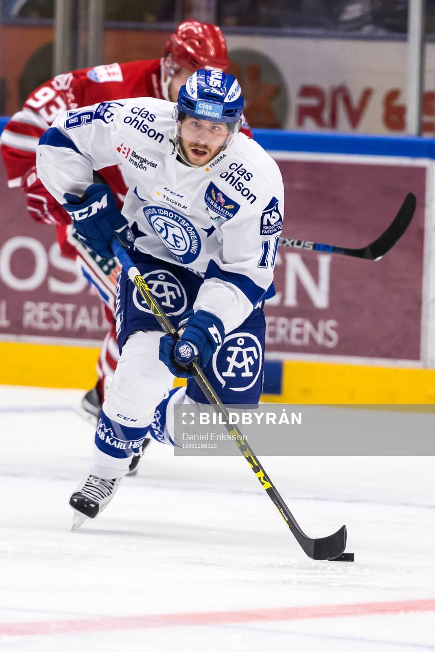 Leksands J‡nos H‡ri i ishockeymatchen i