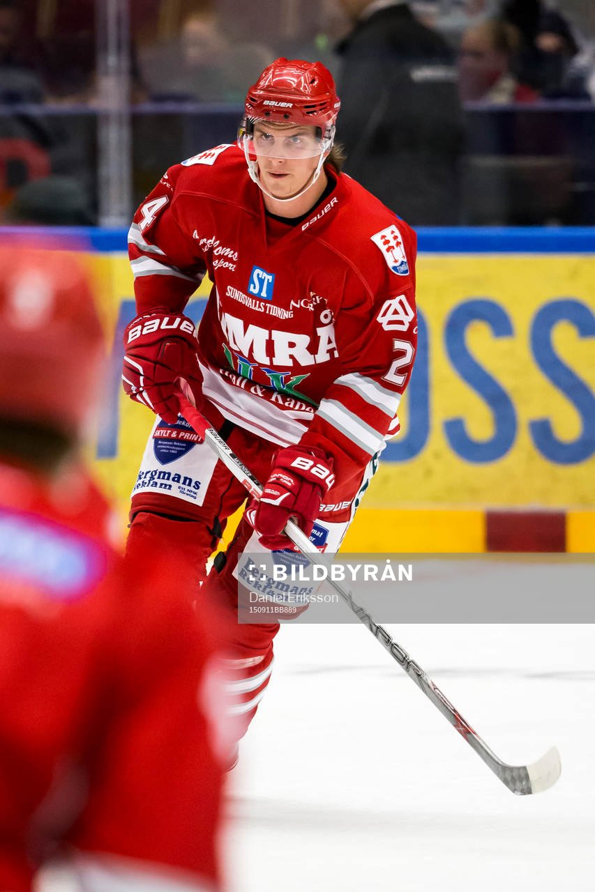 Timrå Andreas Molinder i ishockeymatchen i