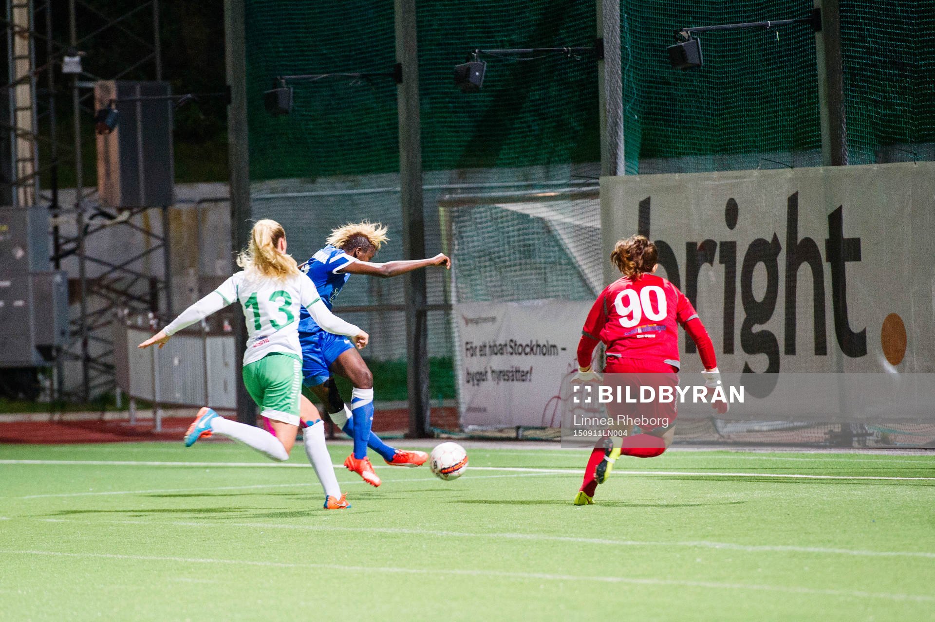 Eskilstunas Gaelle Enganamouit gör  0-2