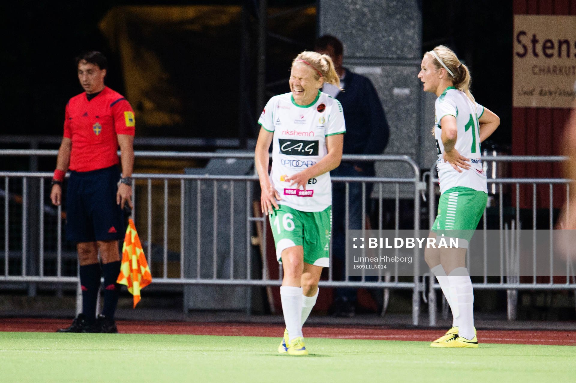 Hammarbys Katrin Schmidt fick ont