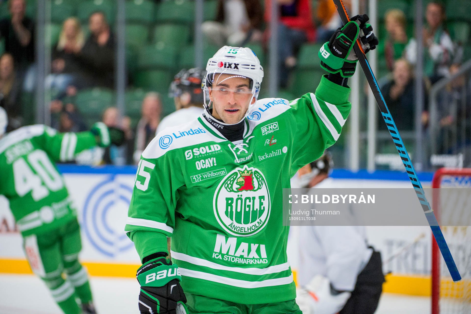 Rögles Dominik Granak firar