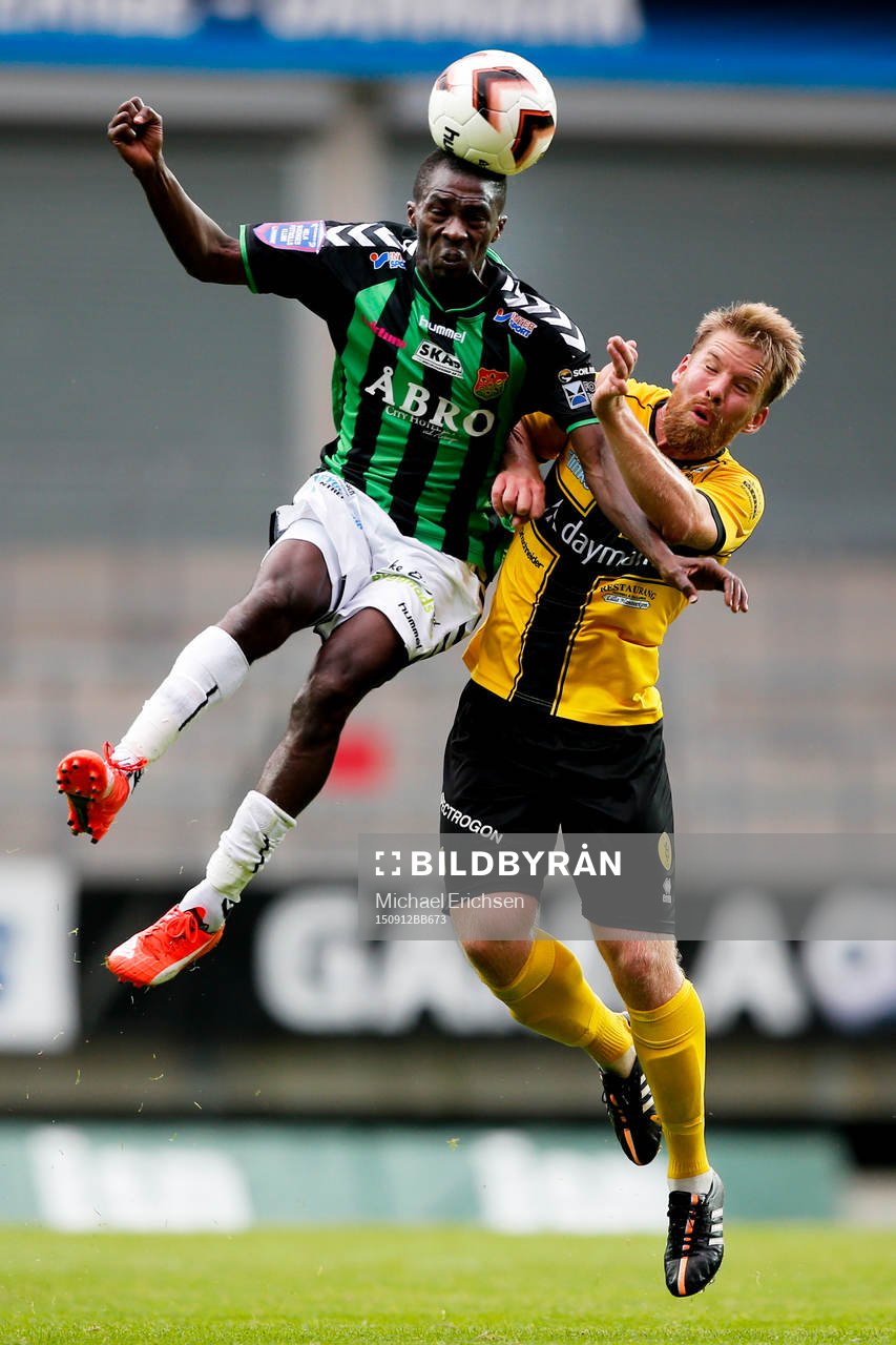 GAIS Yussif Chibsah och Frejs Joakim Runnemo