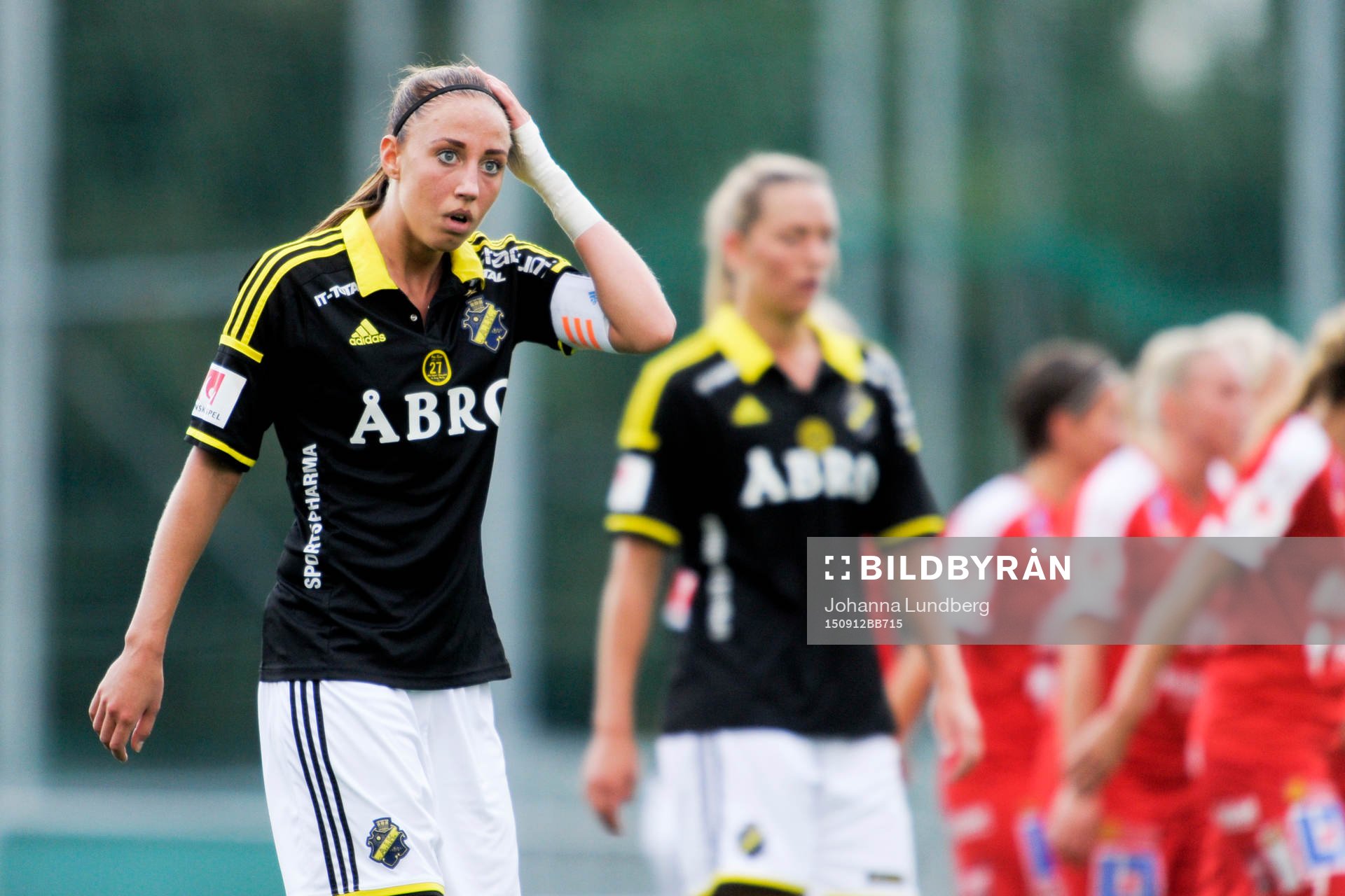 AIKs Petra Andersson deppar