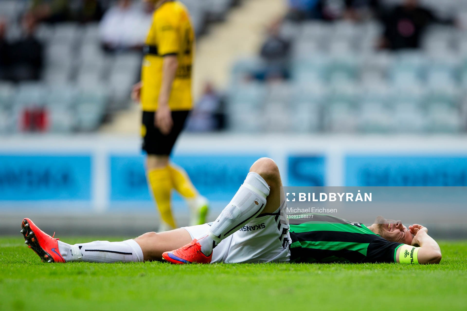 GAIS Patrik Ingelsten liggande
