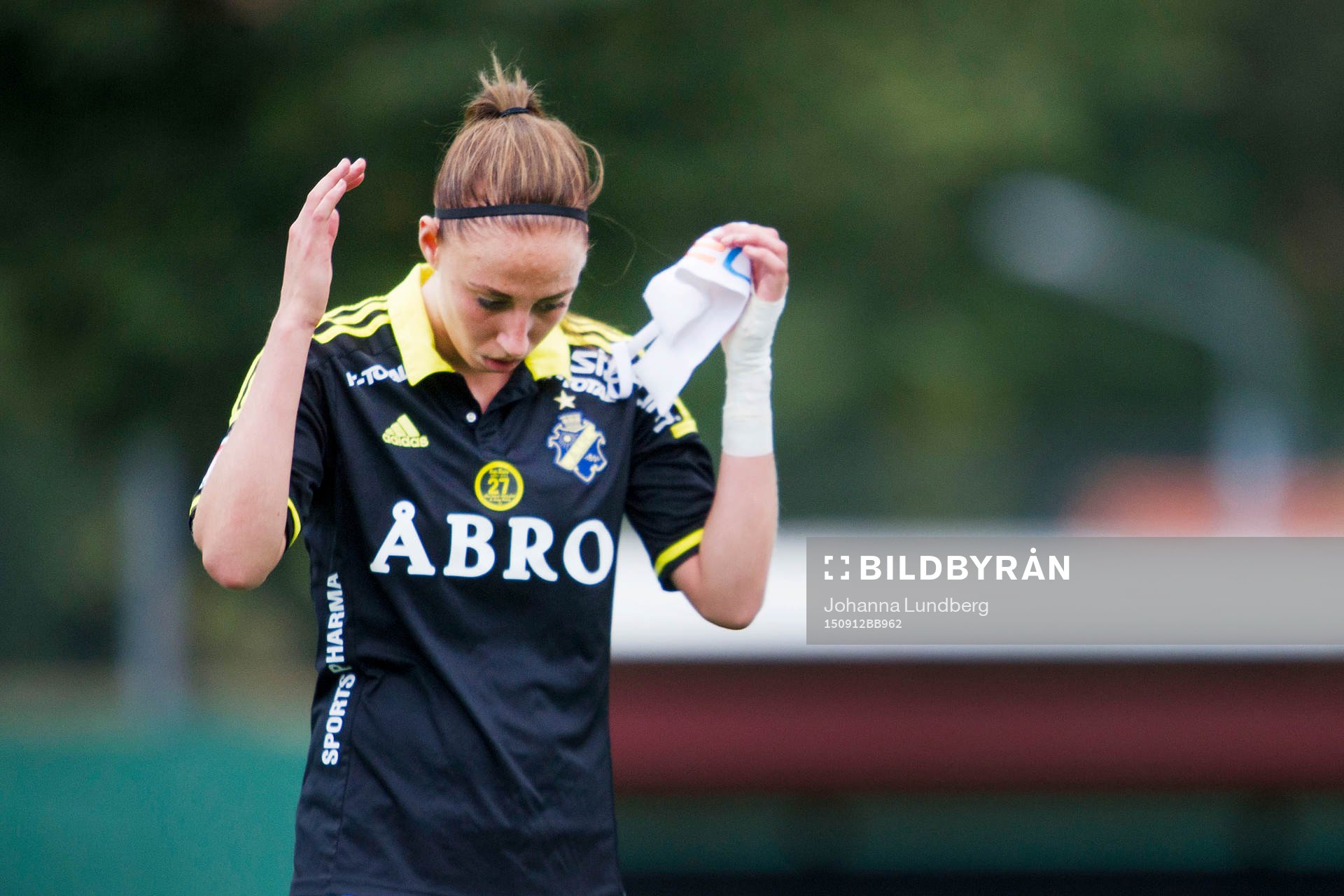 AIKs Petra Andersson deppar