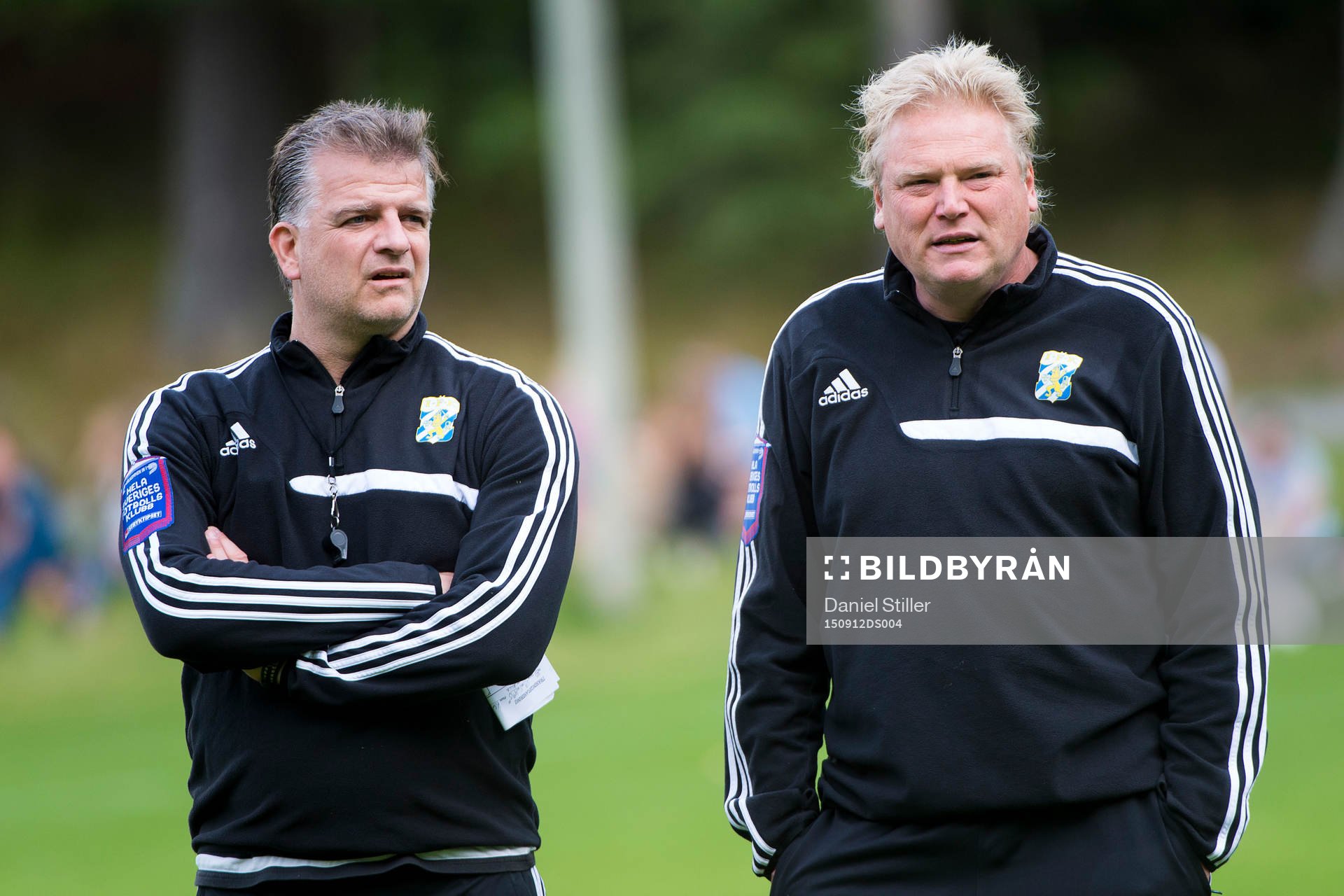 IFK Göteborgs assisterande tränare Magnus Edlund och