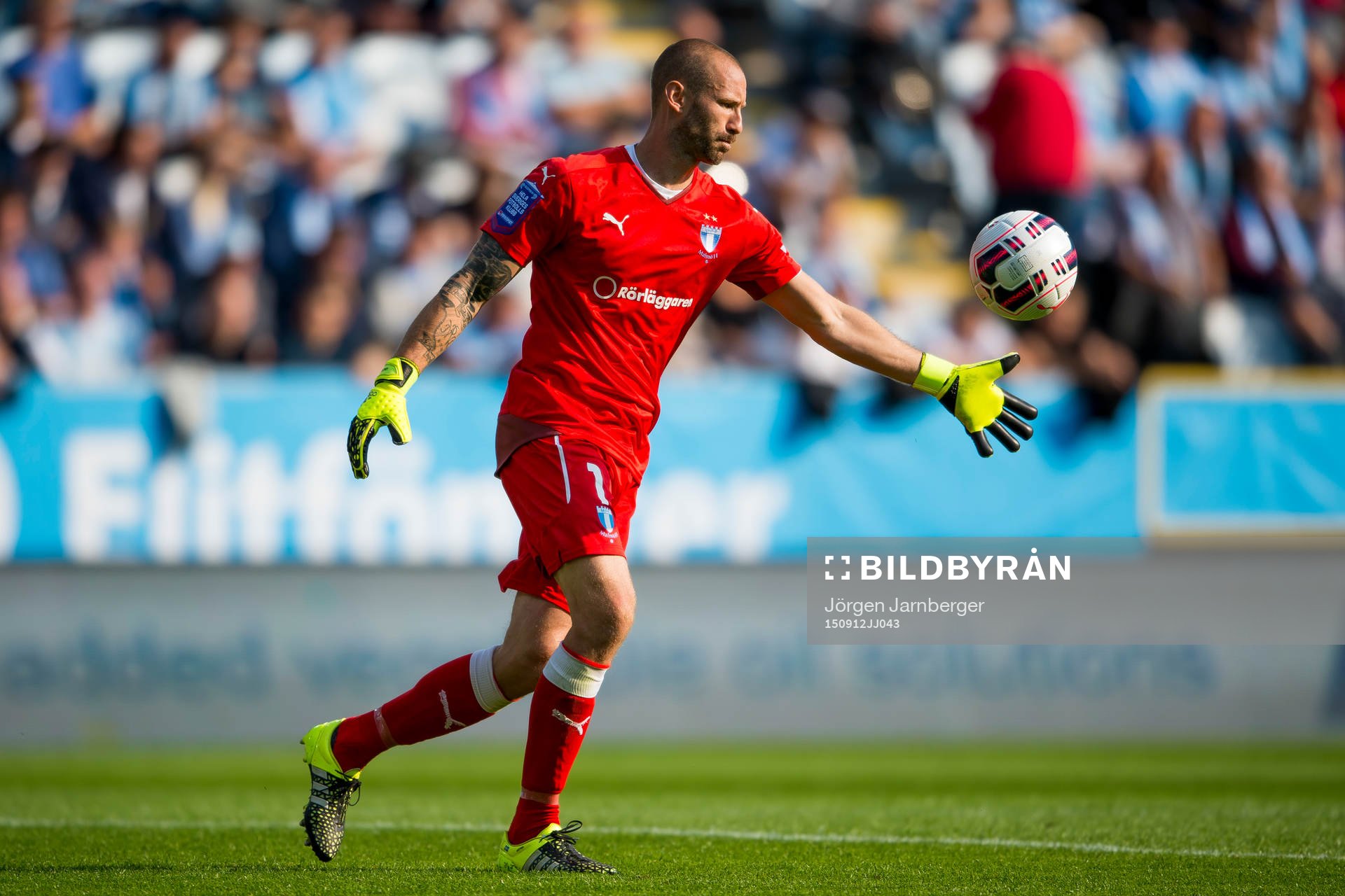 Malmö FFs målvakt Johan Wiland