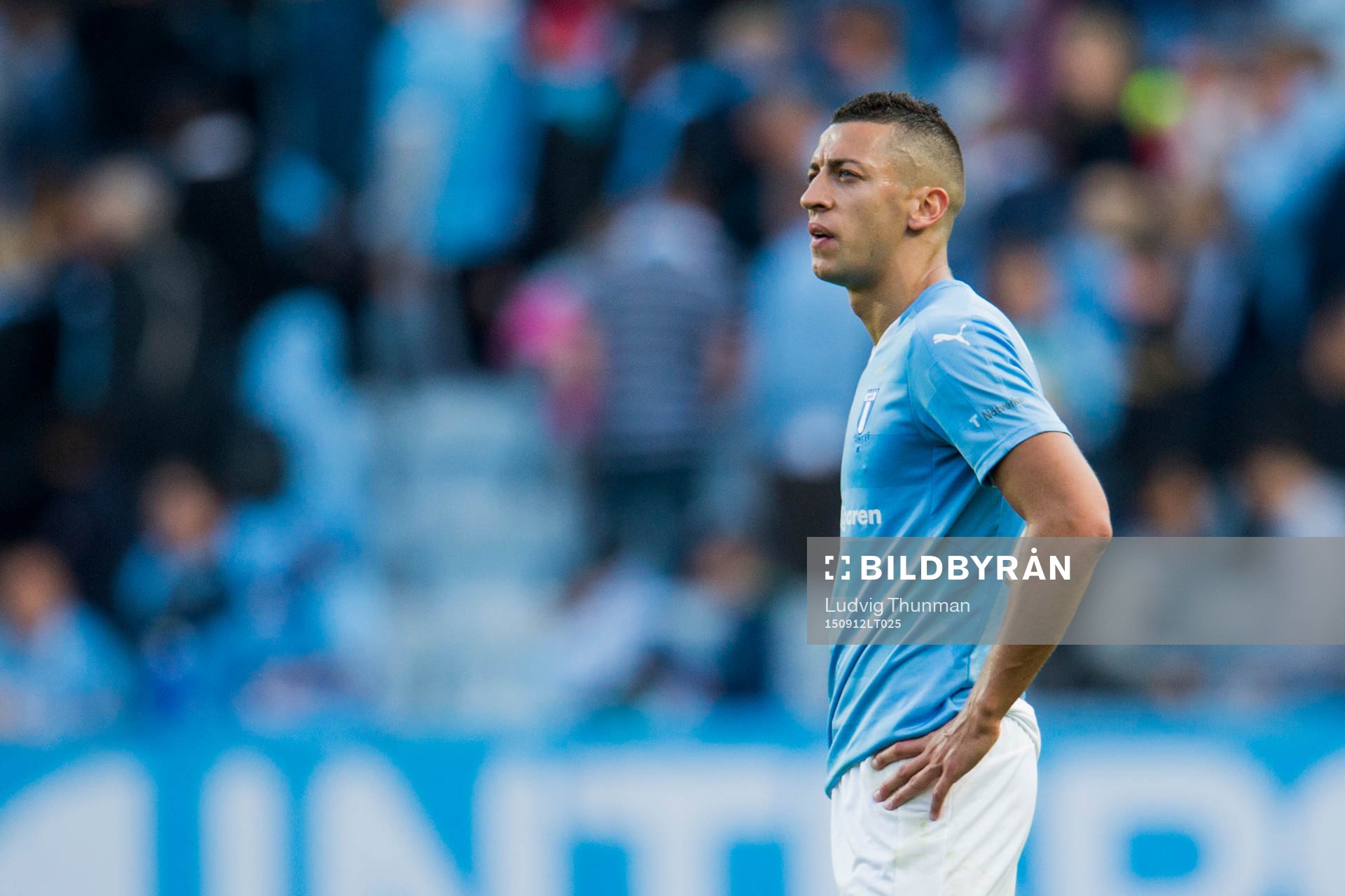 Malmö FFs Nikola Djurjic deppar