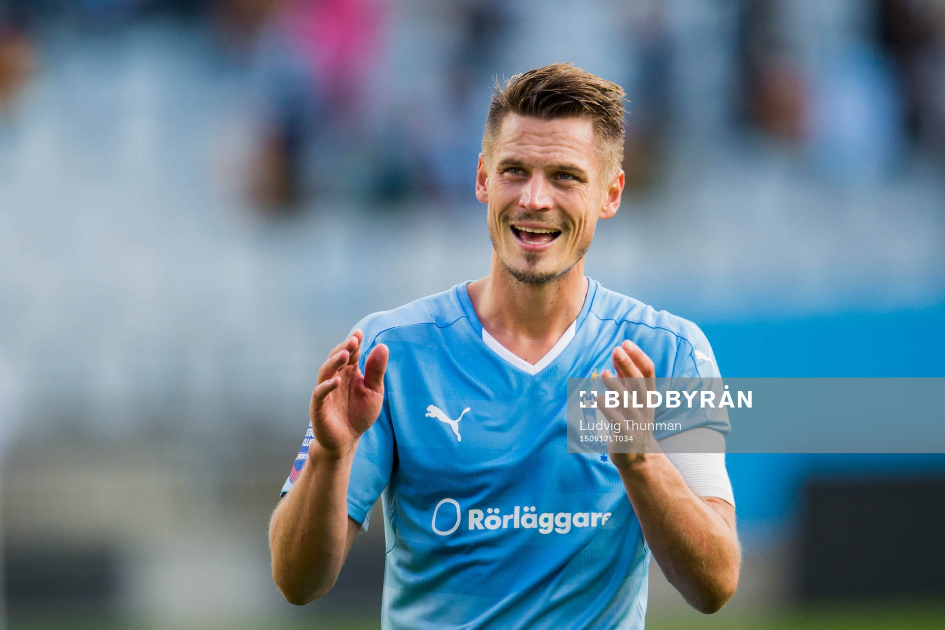 Malmö FFs Markus Rosenberg deppar