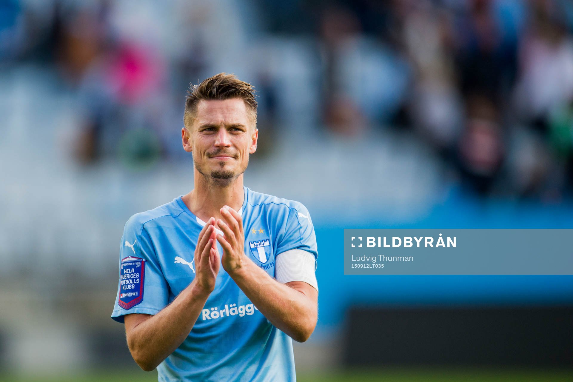 Malmö FFs Markus Rosenberg deppar