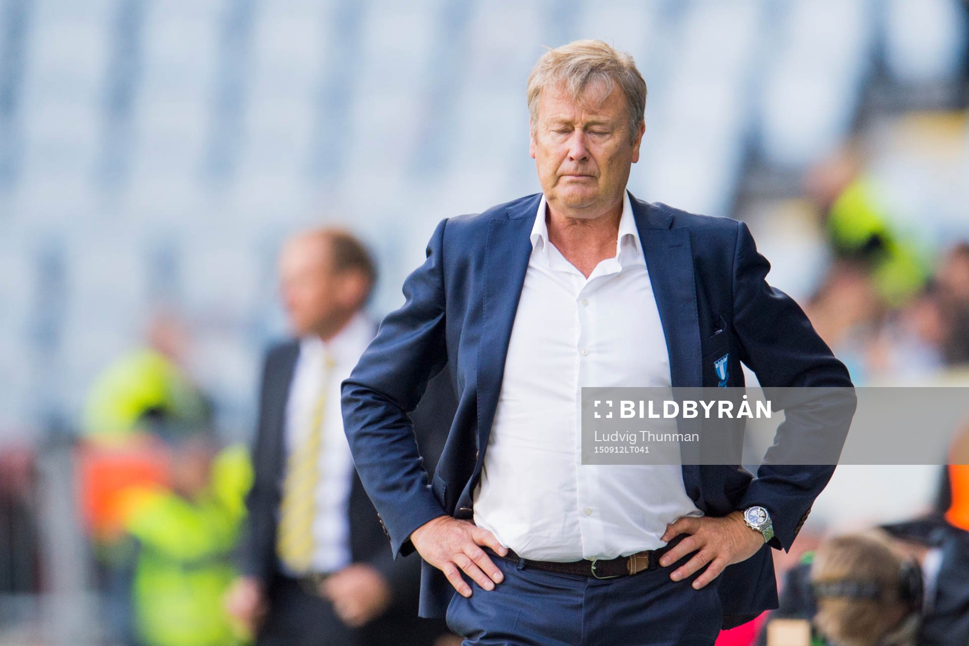 Malmö FFs tränare Åge Hareide deppar