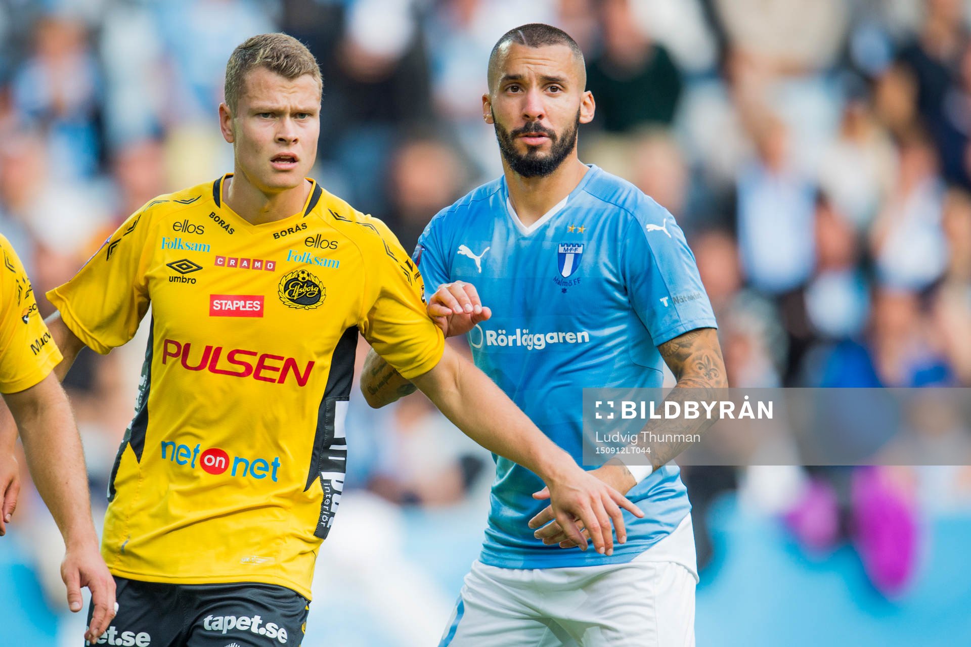 Elfsborgs Viktor Claesson och Guillermo Molins