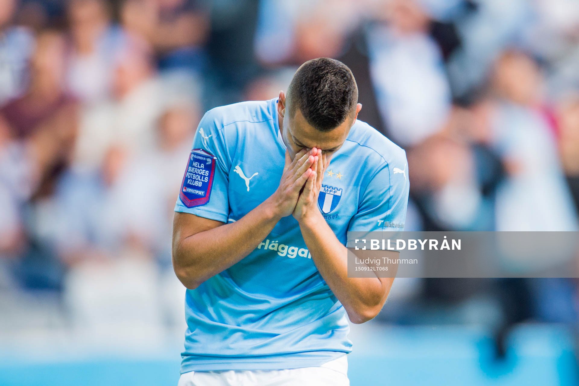 Malmö FFs Nikola Djurjic deppar