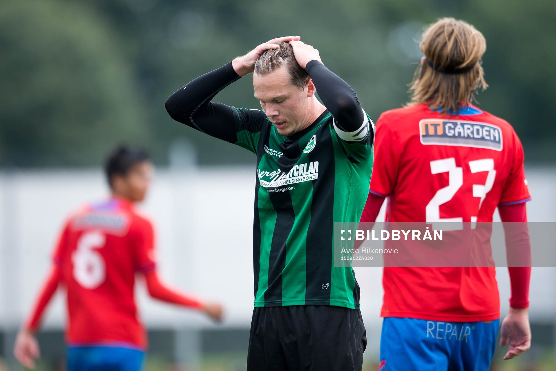 Högaborgs Jesper Andreas Larsson deppar